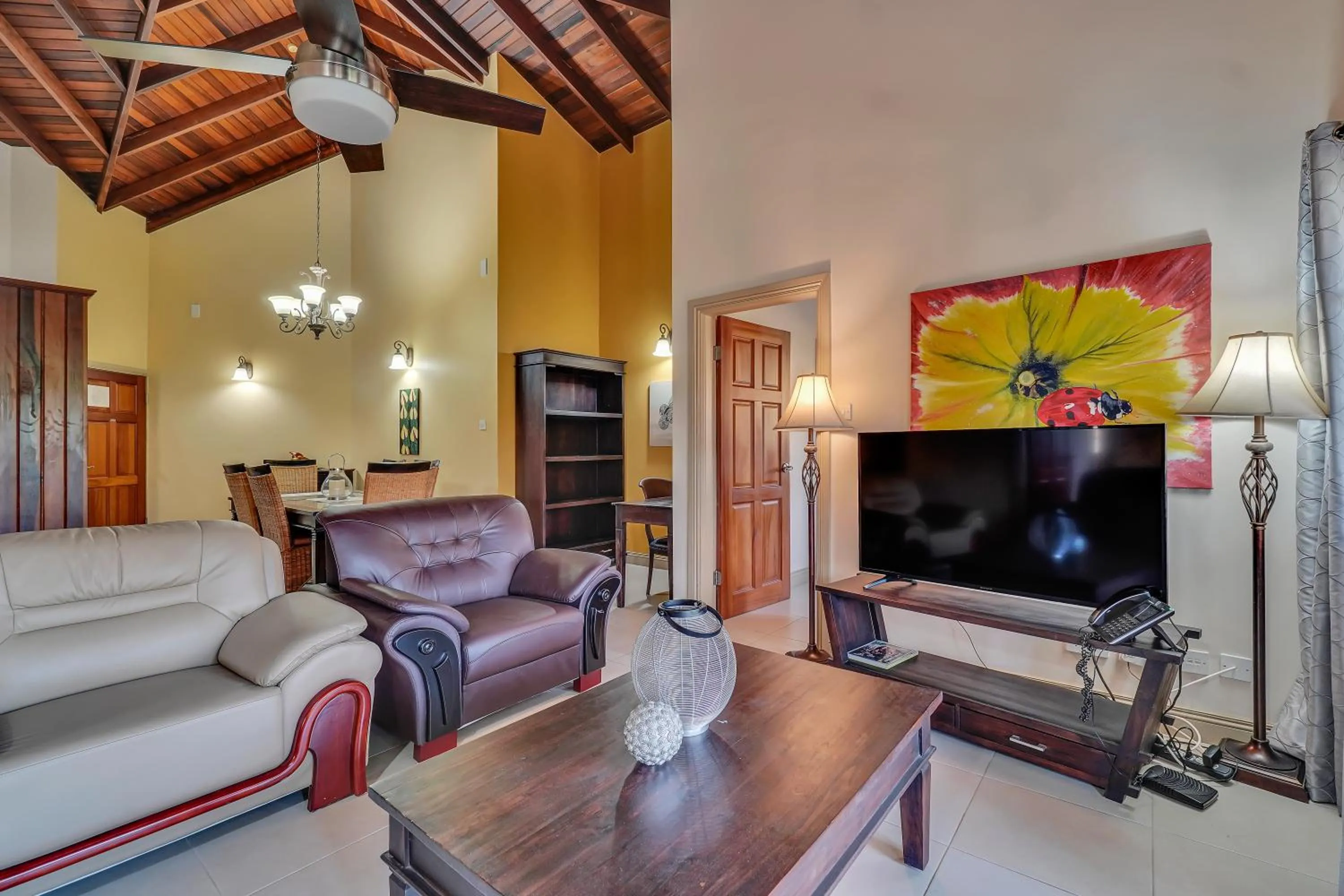 TV and multimedia in Mandela Court Suites Grenada