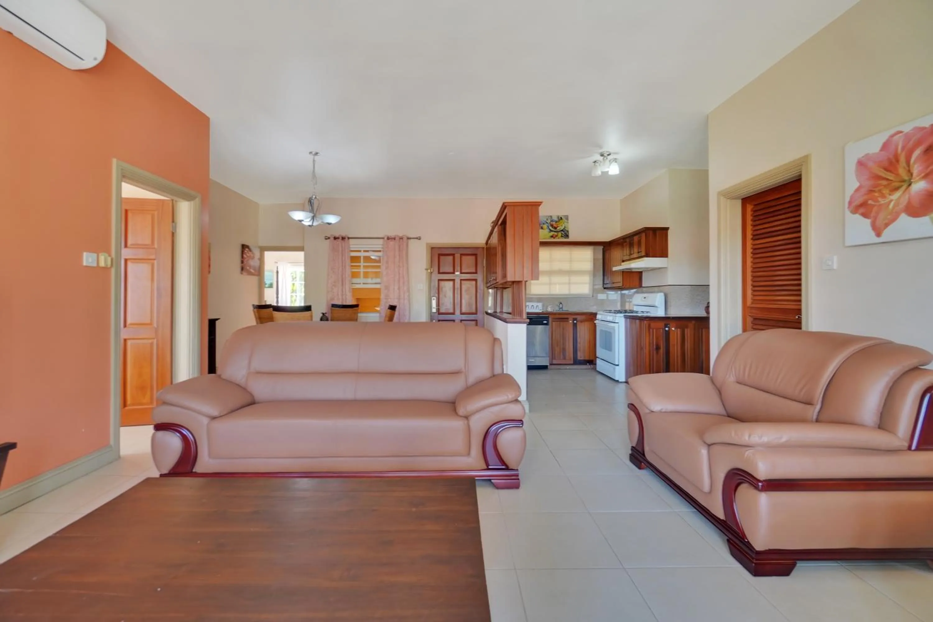 Kitchen or kitchenette in Mandela Court Suites Grenada