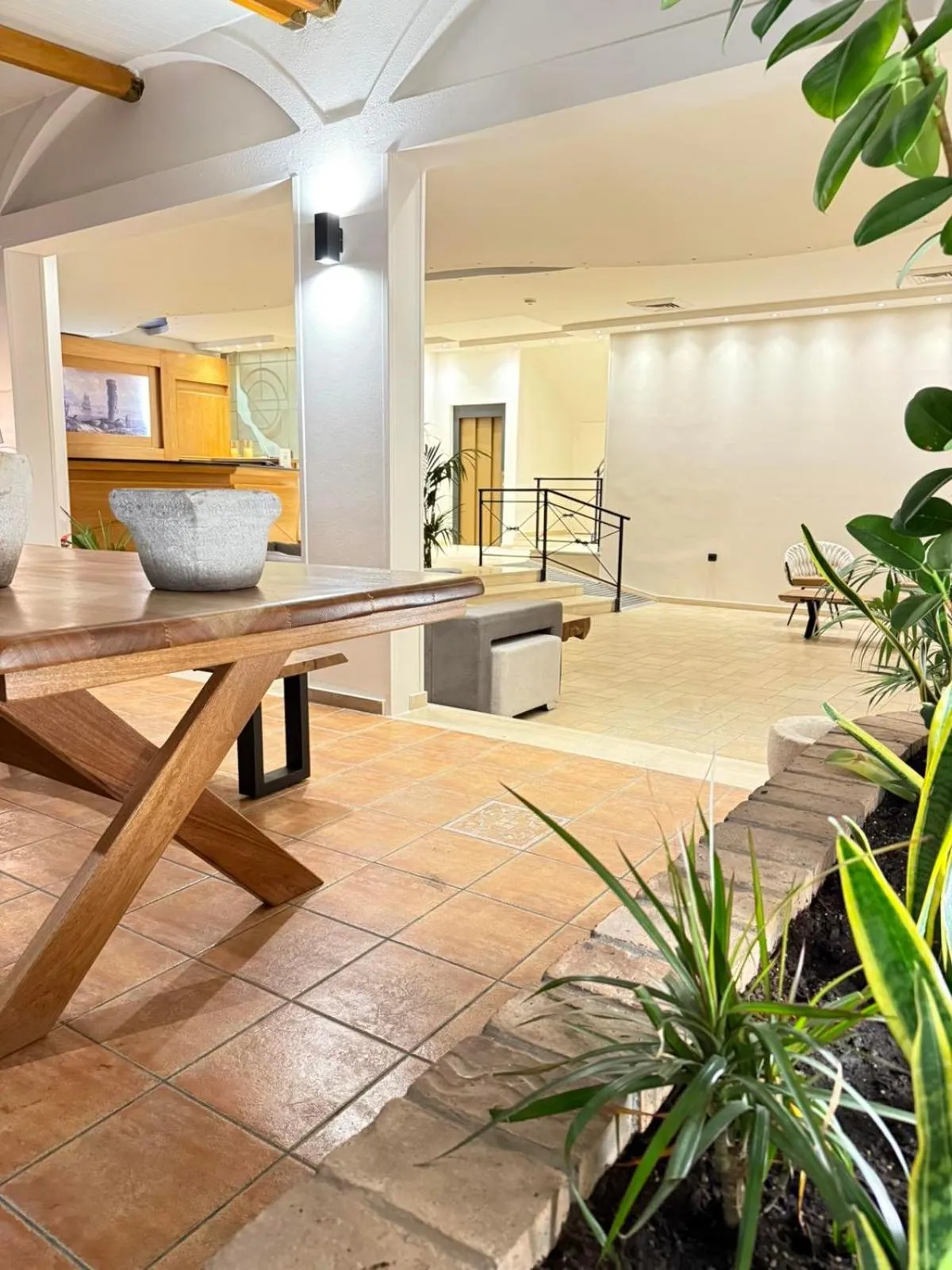 Seating area in Aeolis Hotel