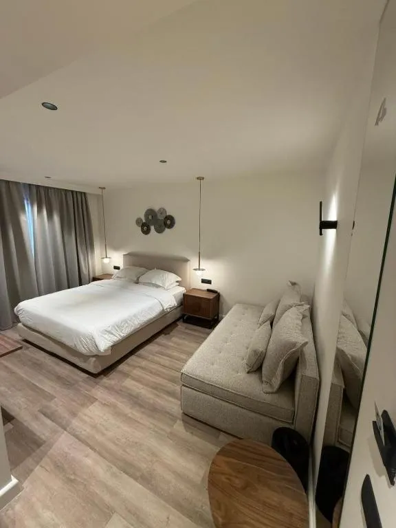 Photo of the whole room, Bed in Aeolis Hotel