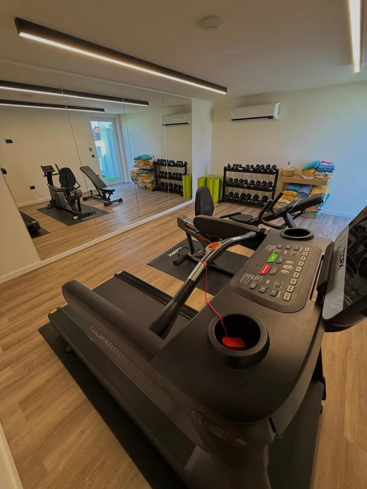 Fitness centre/facilities in Aeolis Hotel