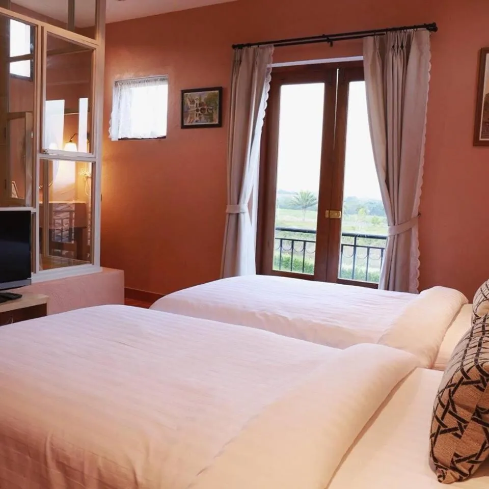 Bed in Villa Di Montagna at Khaoyai