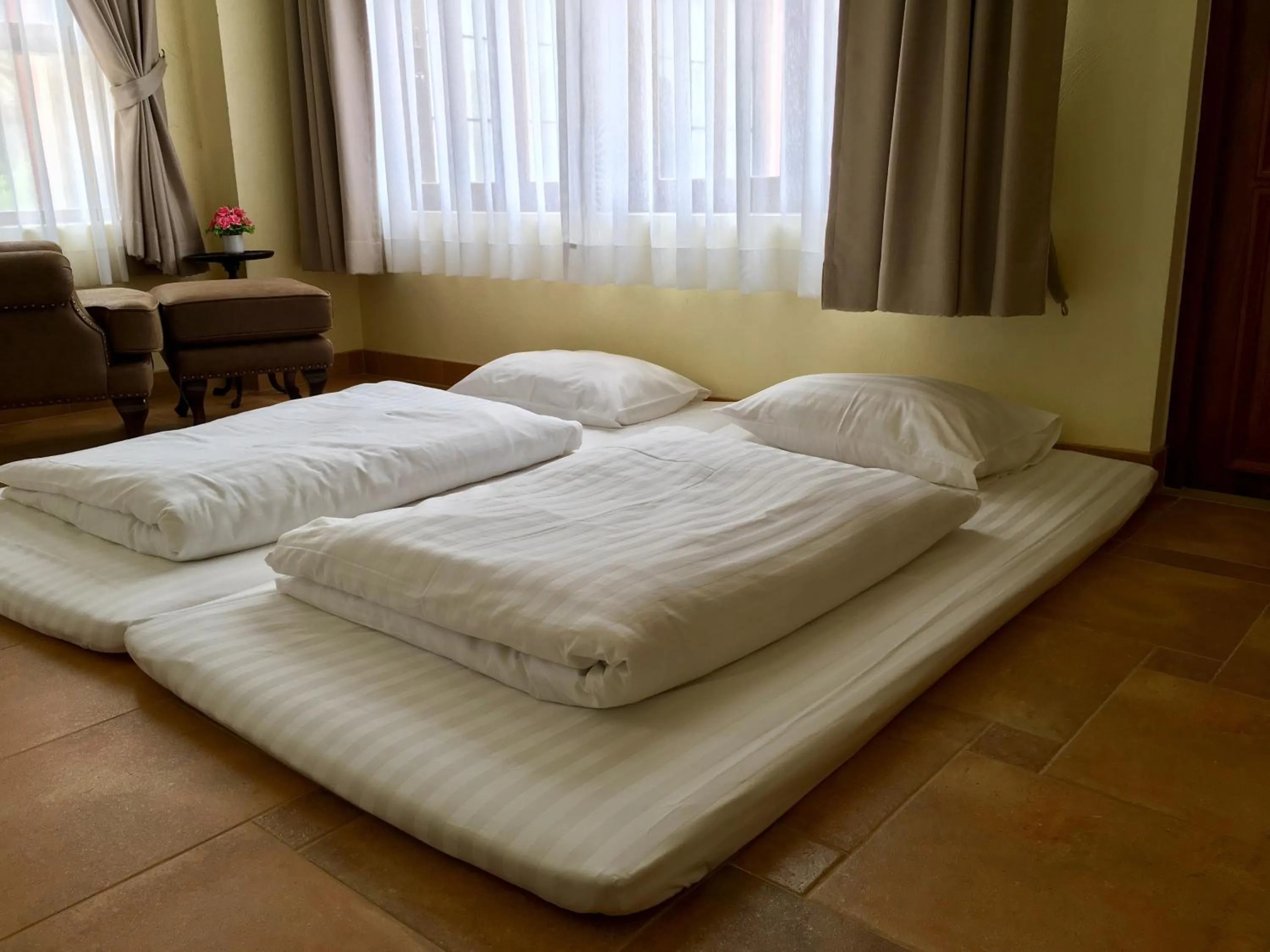 Bed in Villa Di Montagna at Khaoyai