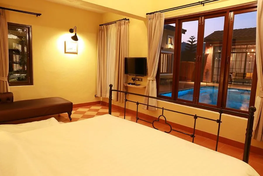 Bed in Villa Di Montagna at Khaoyai