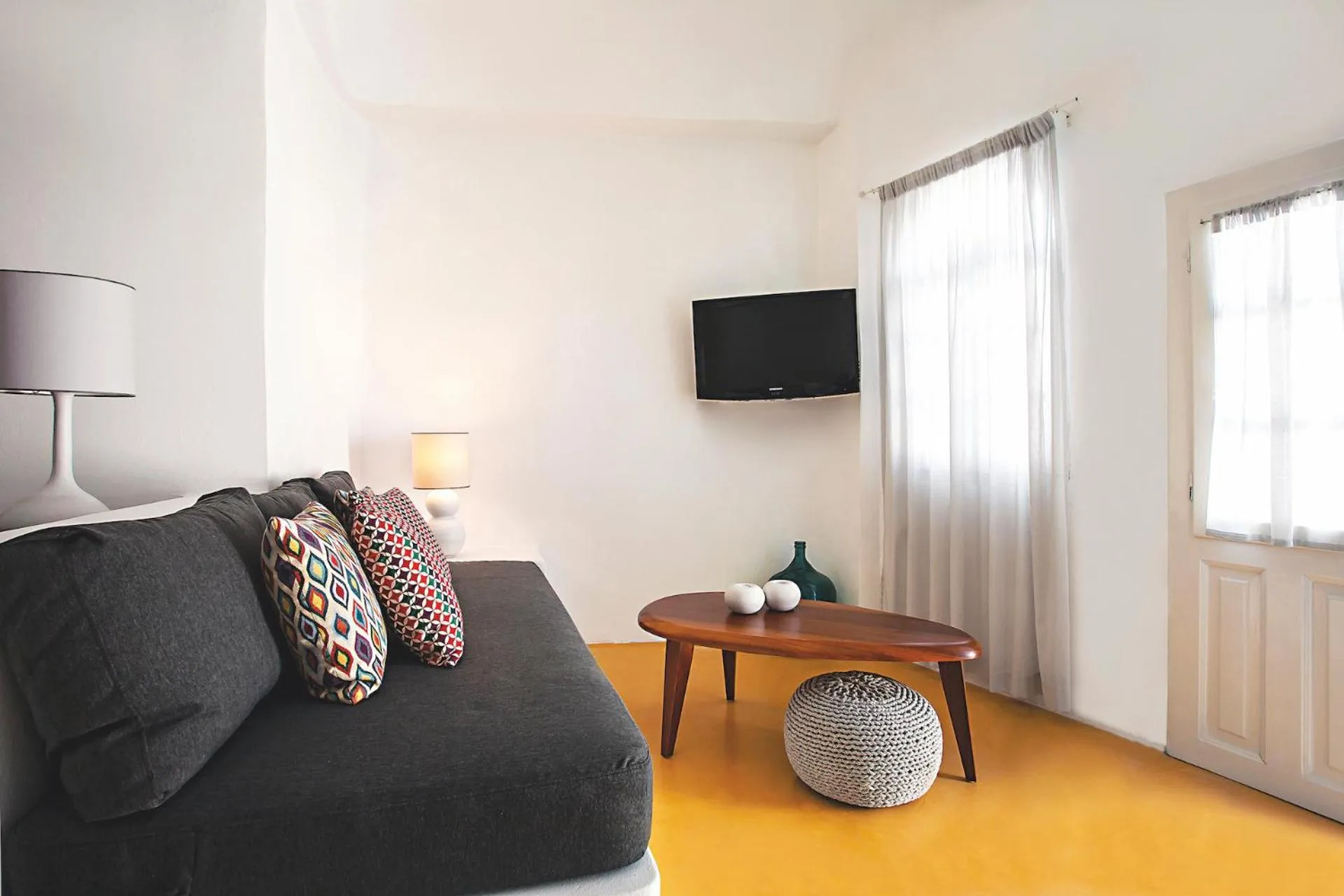 Seating area in Remezzo Villas