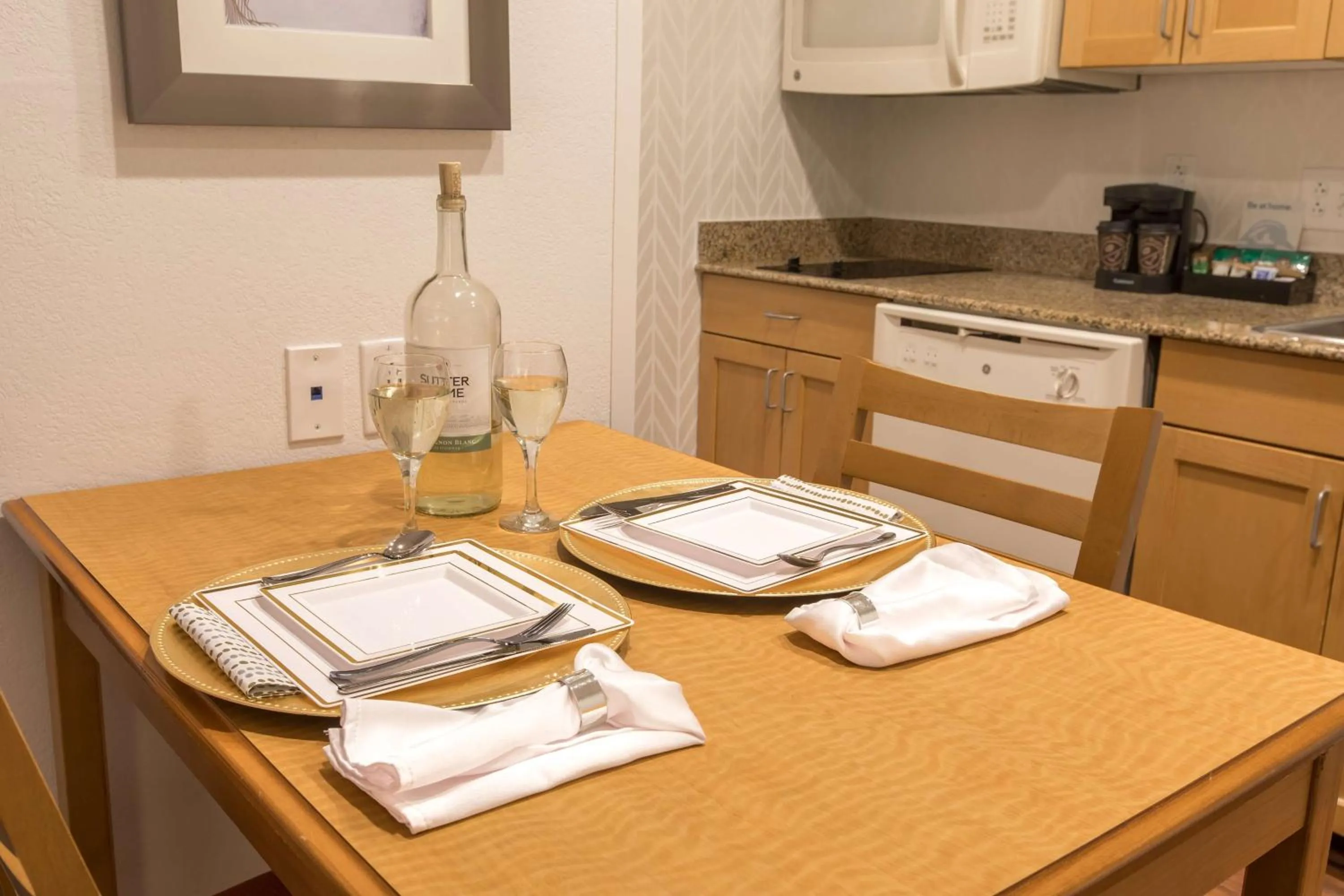 Kitchen or kitchenette in Homewood Suites by Hilton at Carolina Point - Greenville