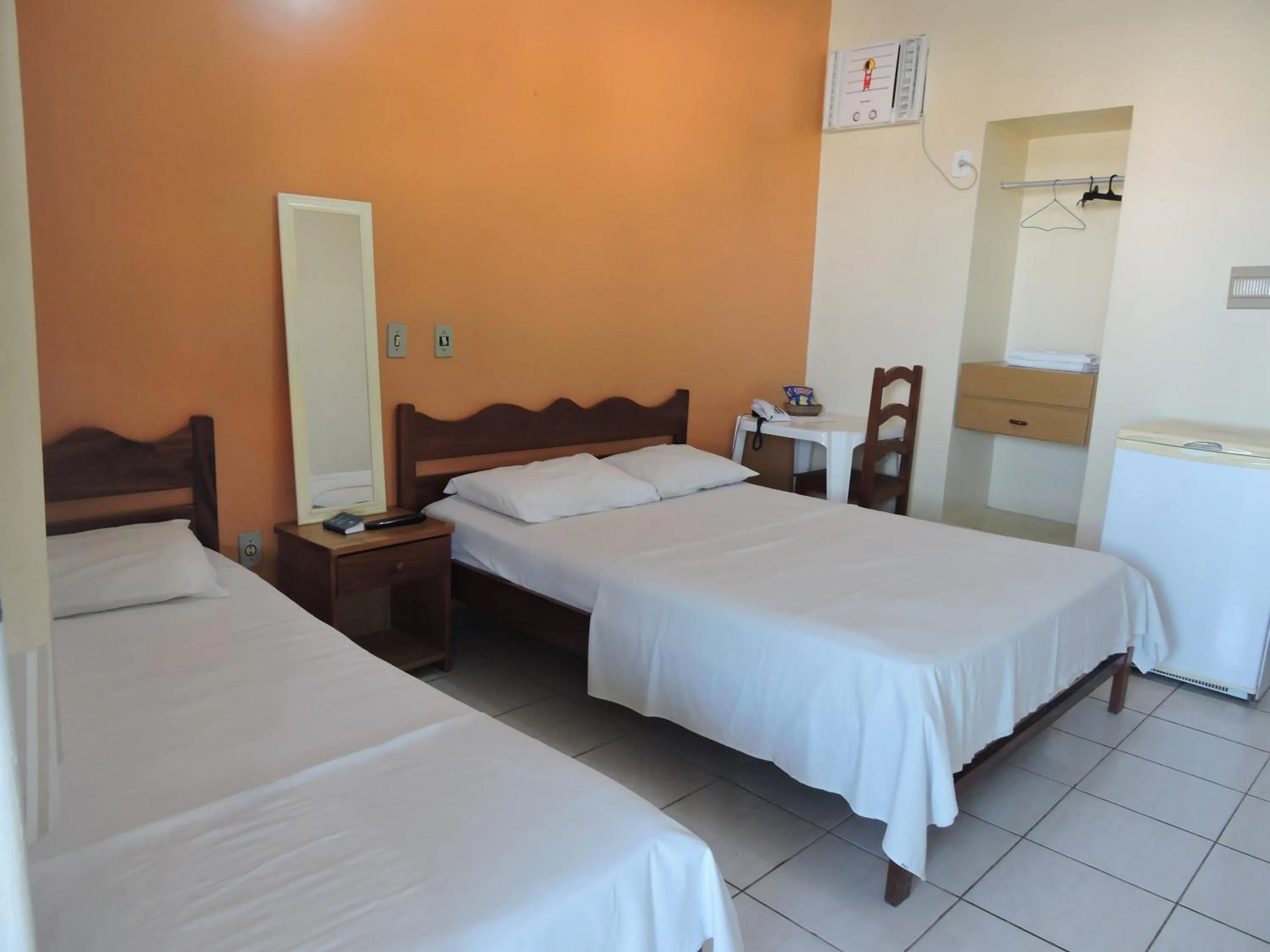 Bed in Pousada Raio de Sol