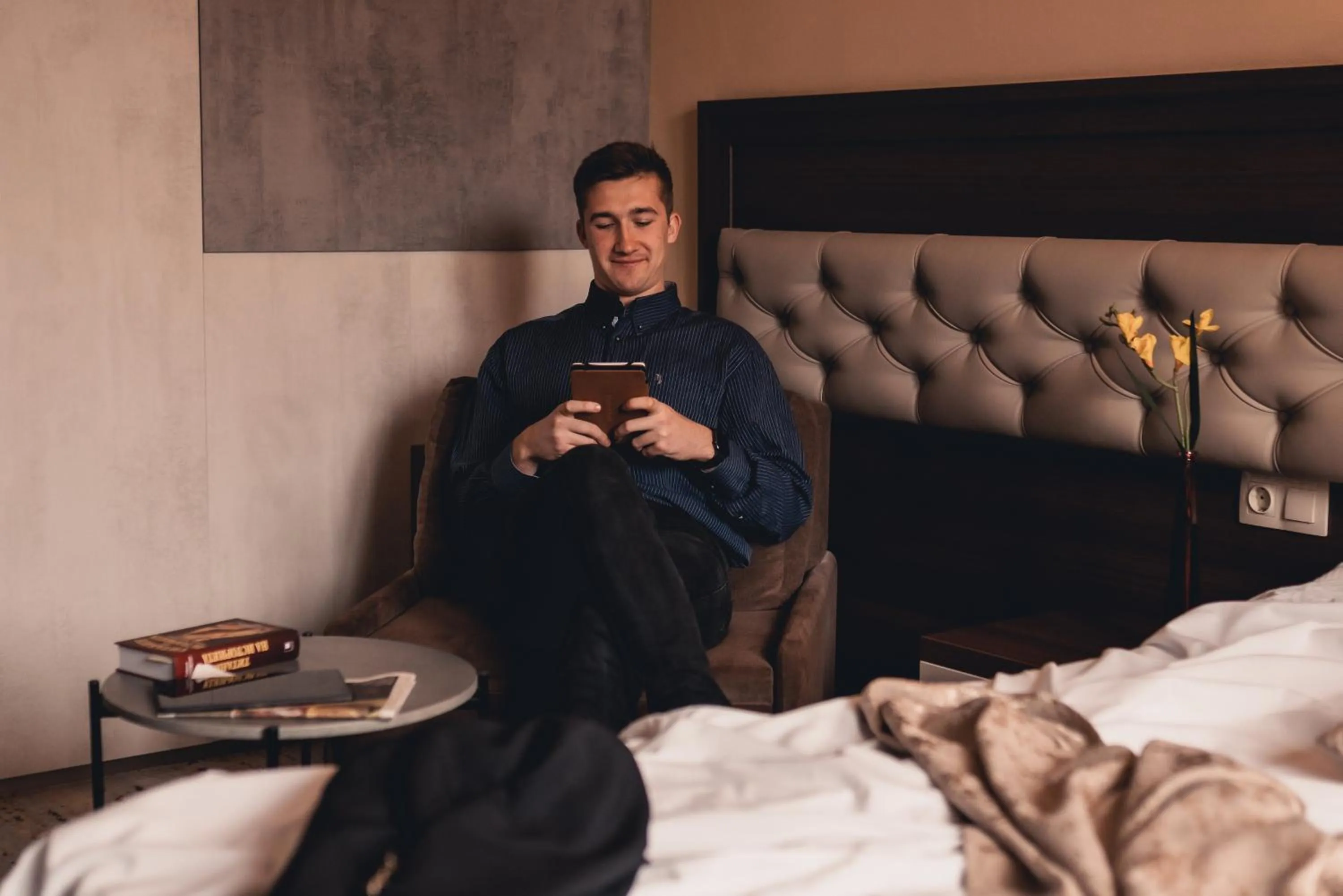 Guests, Bed in Business Hotel Plovdiv - Central Location