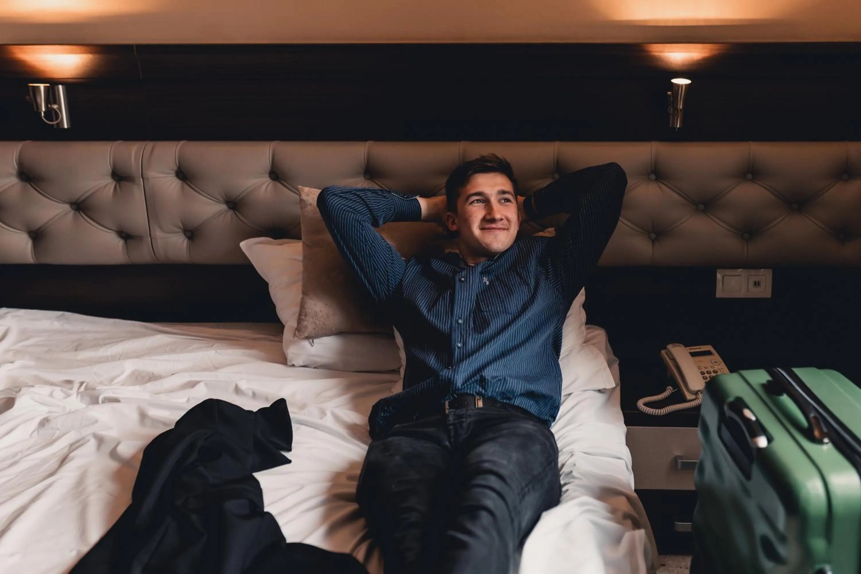 Guests, Bed in Business Hotel Plovdiv - Central Location