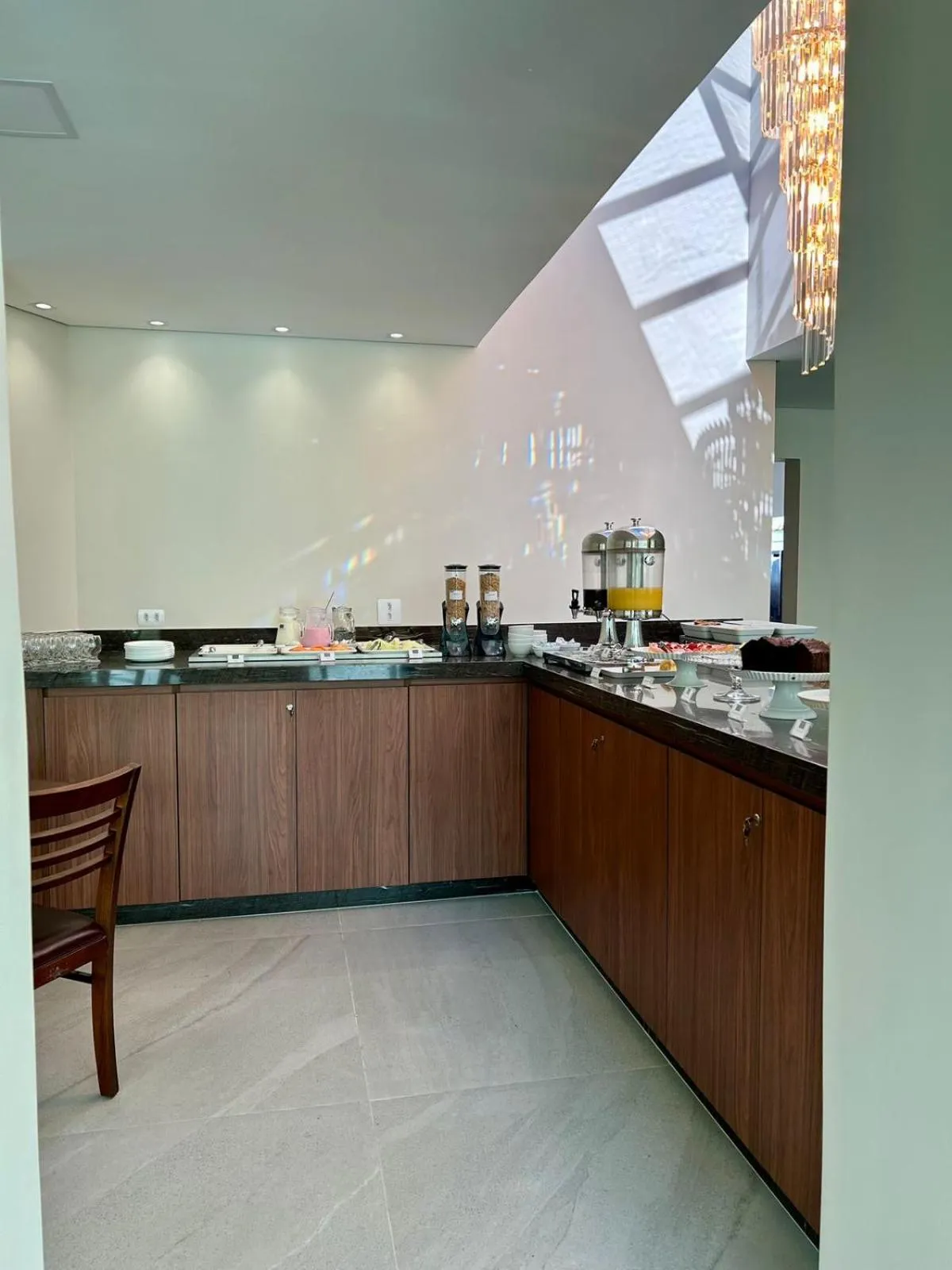 Buffet breakfast in Hotel Alji