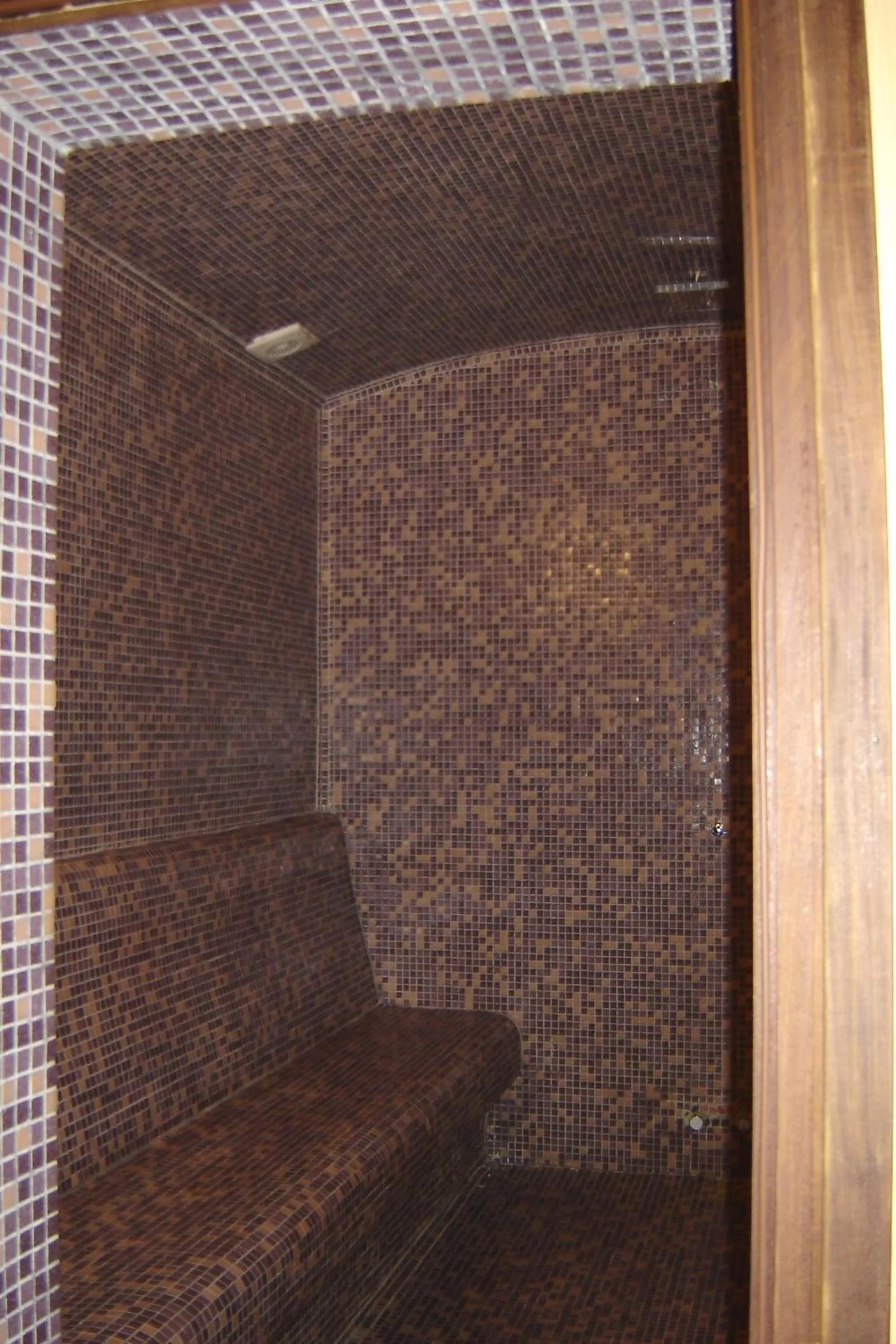 Steam room in Finlandia Hotel