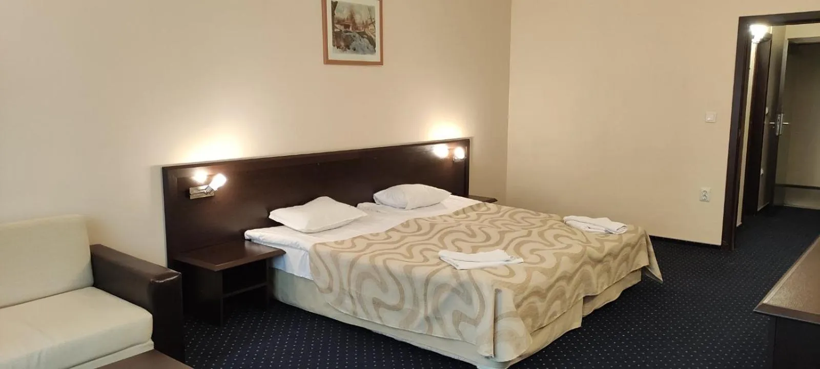 Bed in Finlandia Hotel