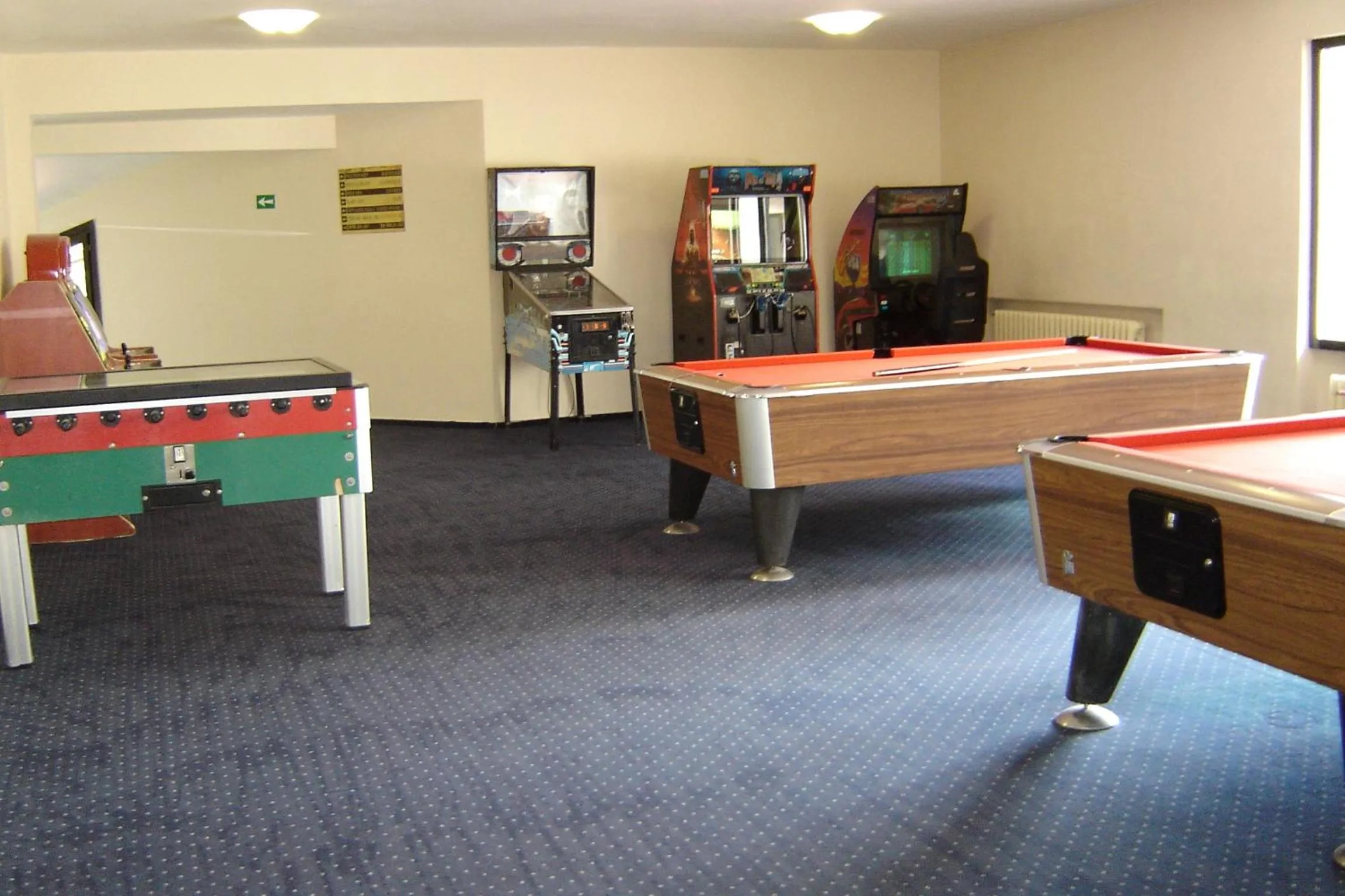 Game Room in Finlandia Hotel