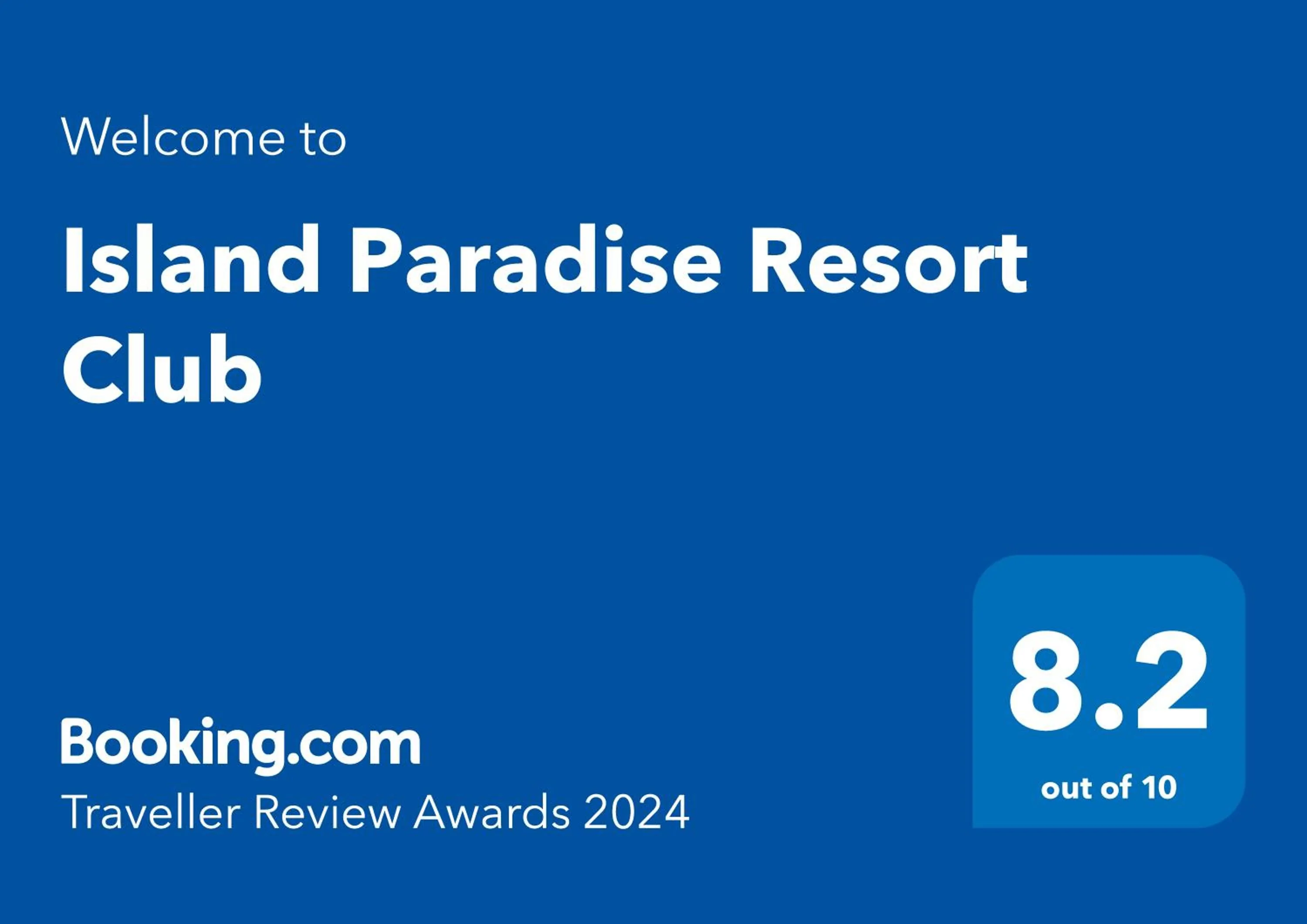 Property logo or sign in Island Paradise Resort Club