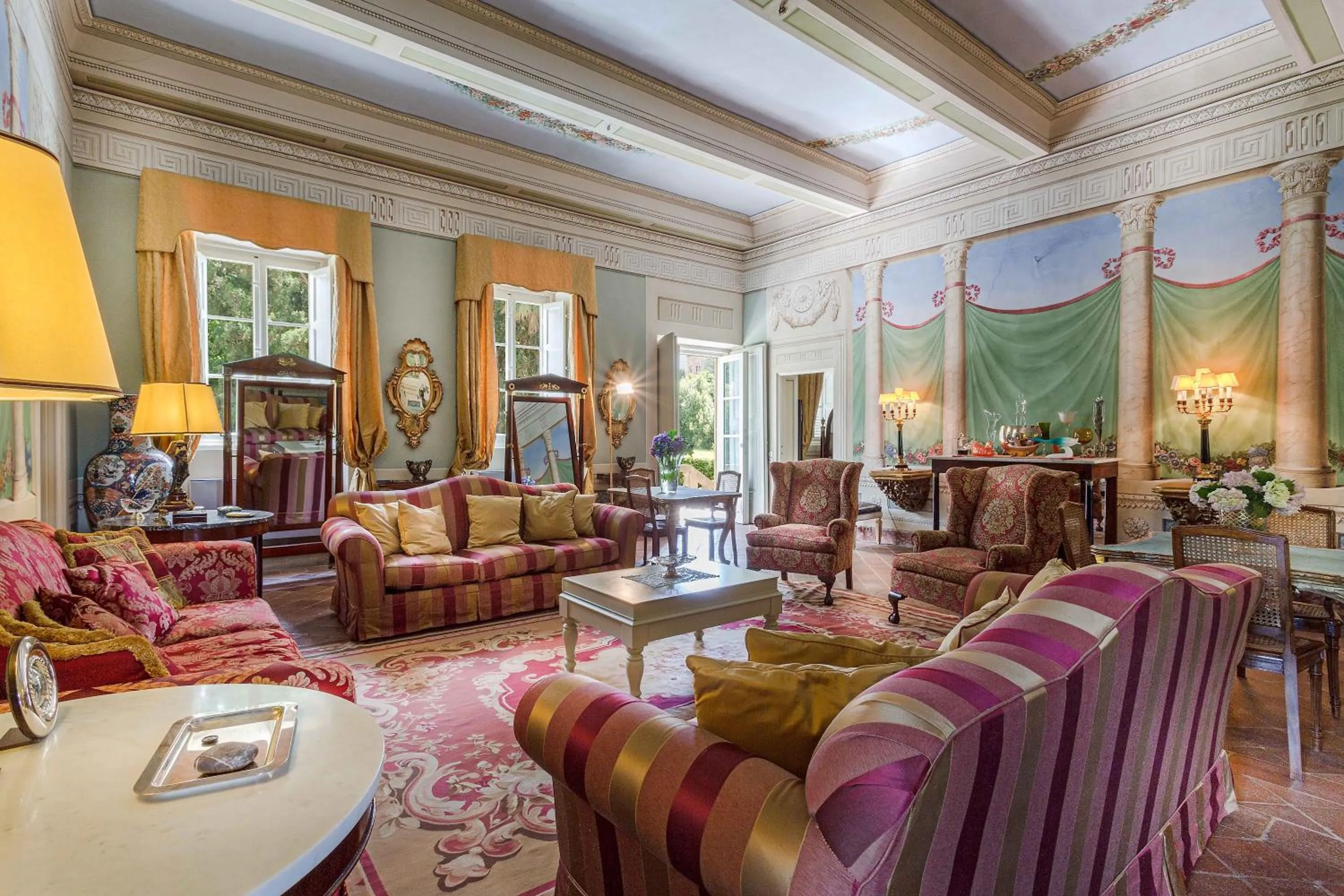 Living room in Coselli 's Collection. Luxury Villas Rental