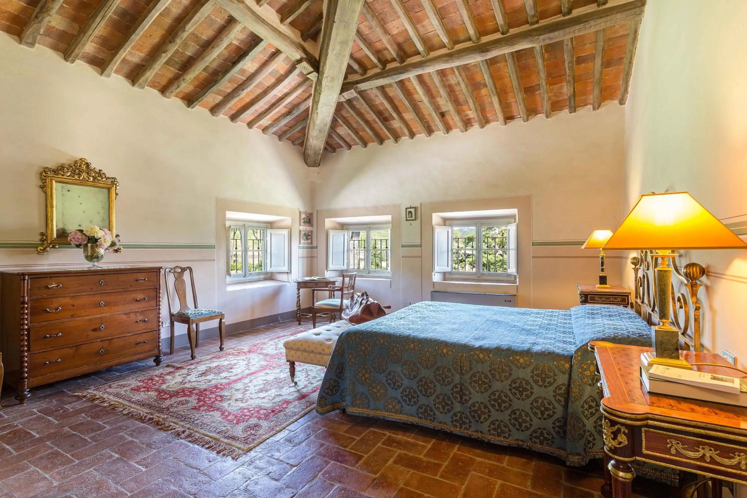 Bedroom in Coselli 's Collection. Luxury Villas Rental