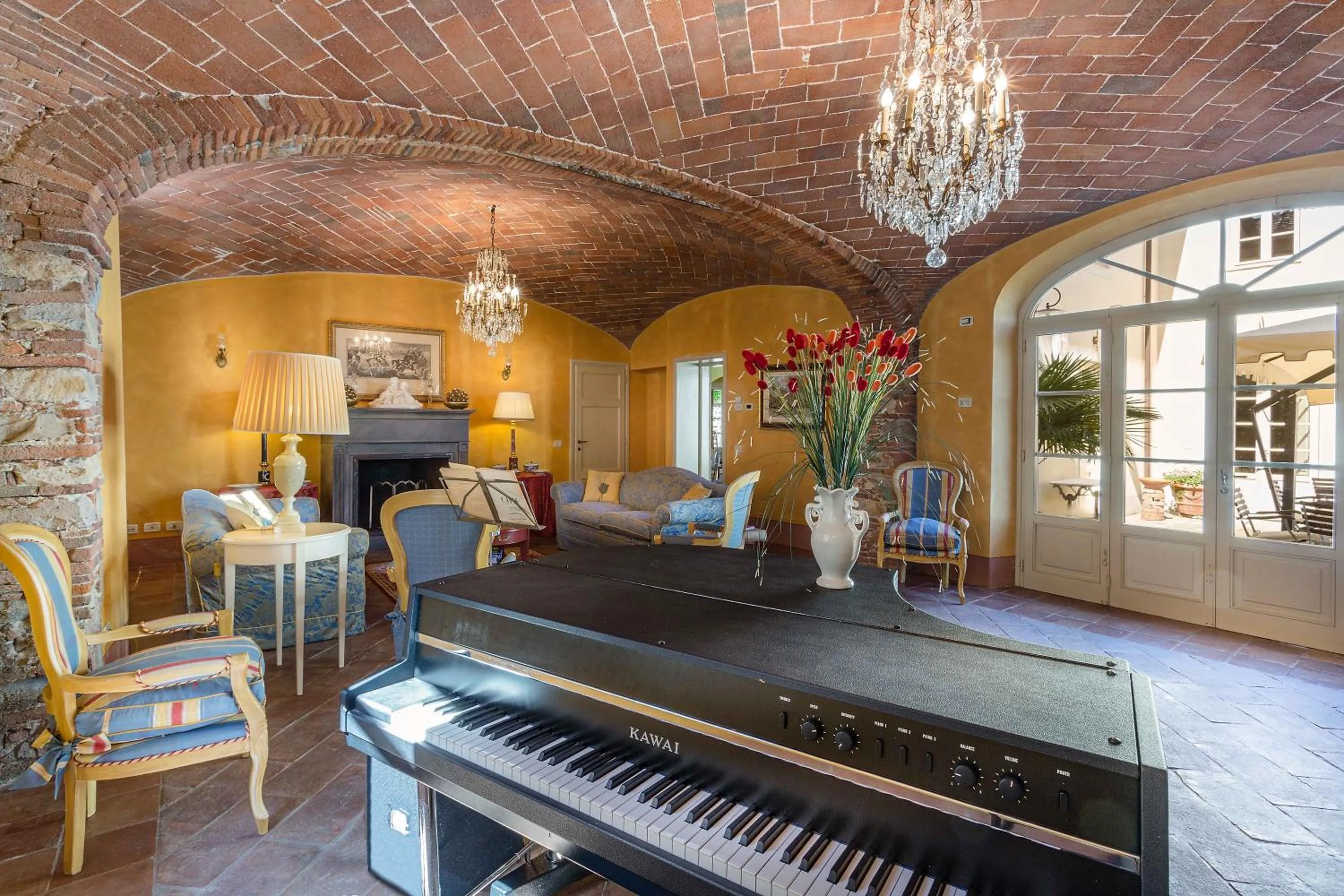 Living room in Coselli 's Collection. Luxury Villas Rental