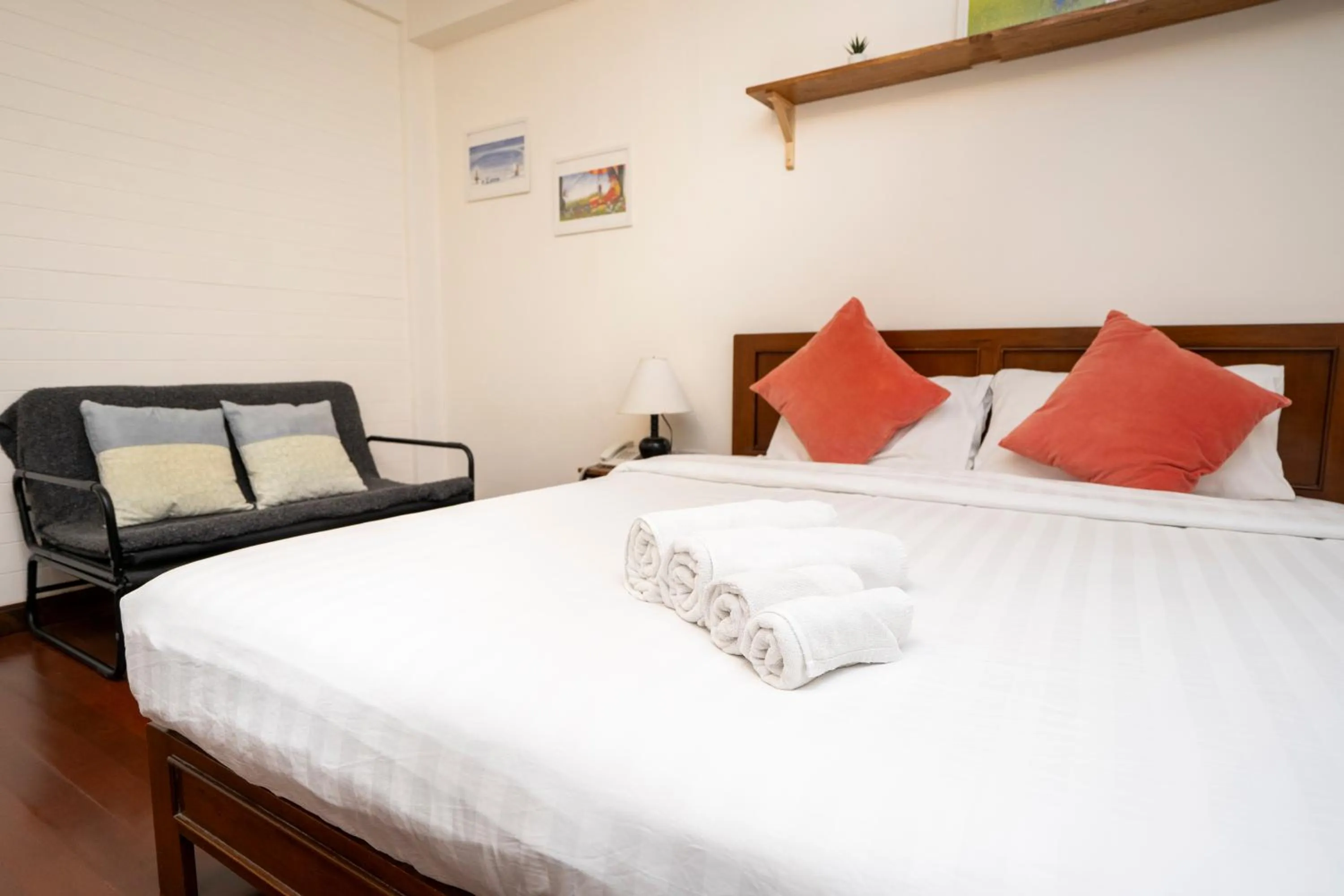 Bedroom, Bed in Greenery Hostel