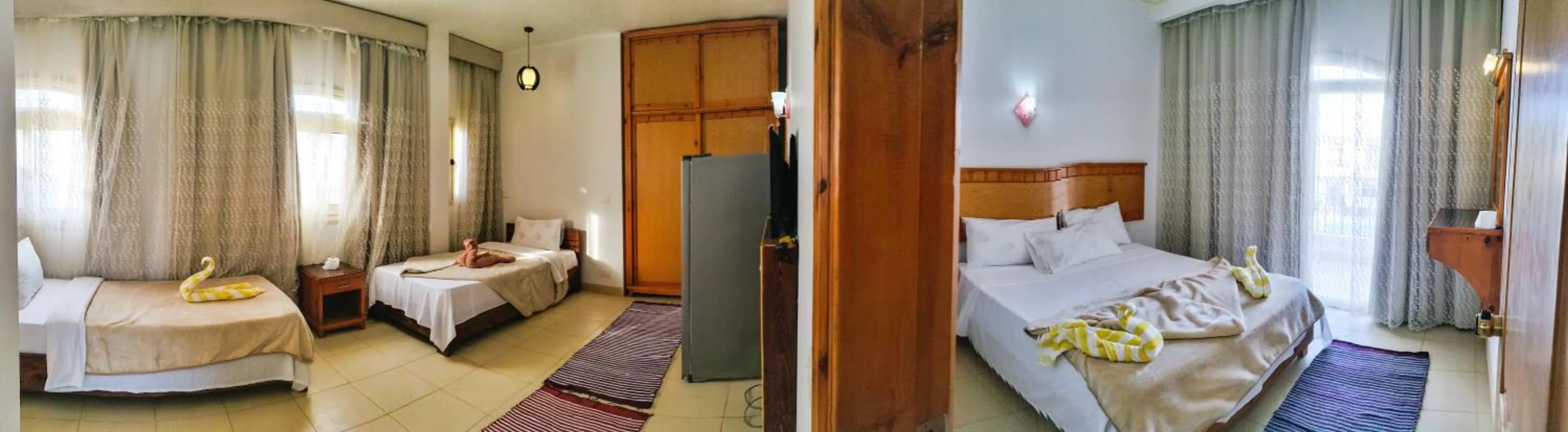 Bed in New Yalla Hotel