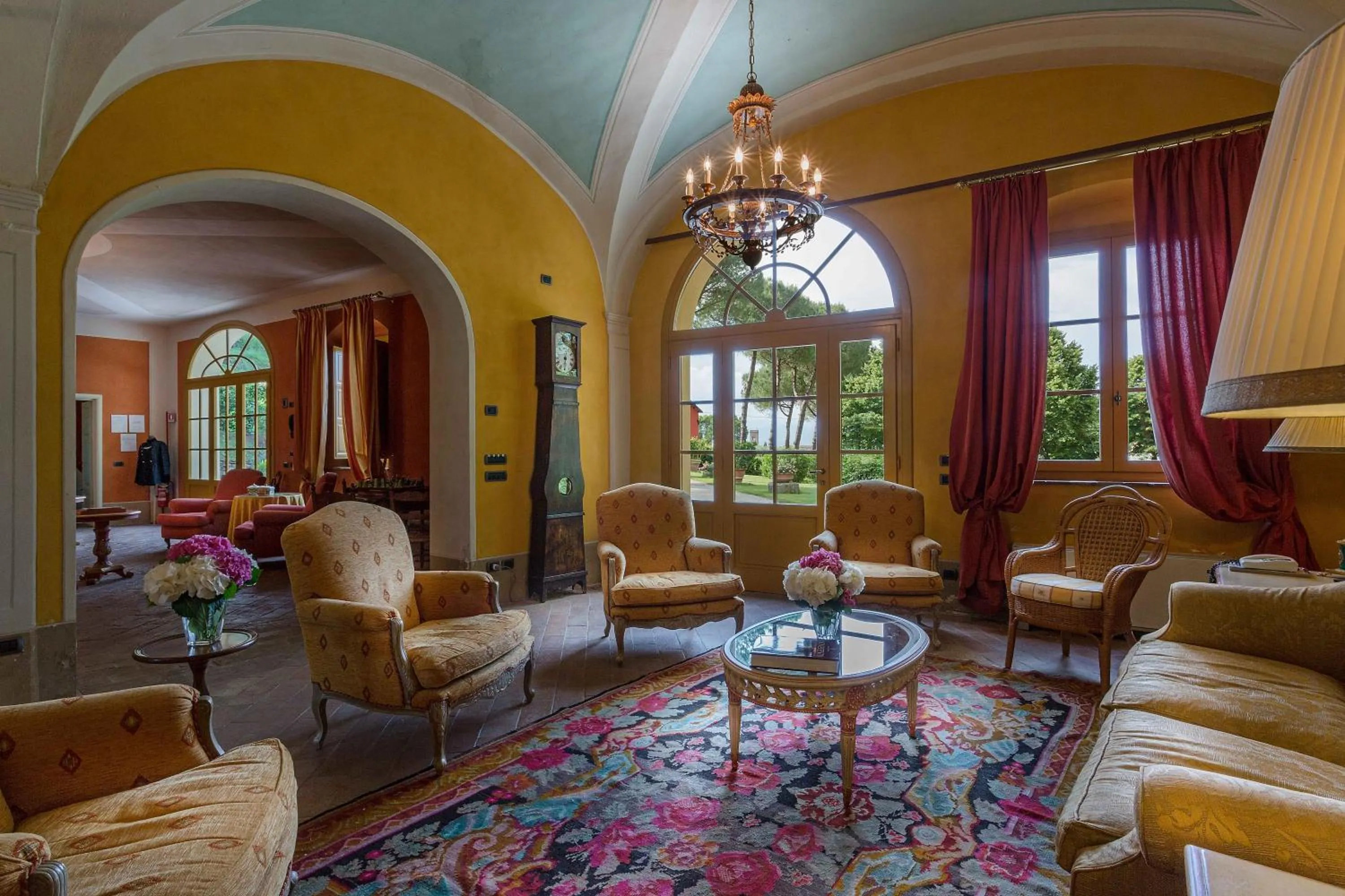 Living room in Coselli's luxury Villas