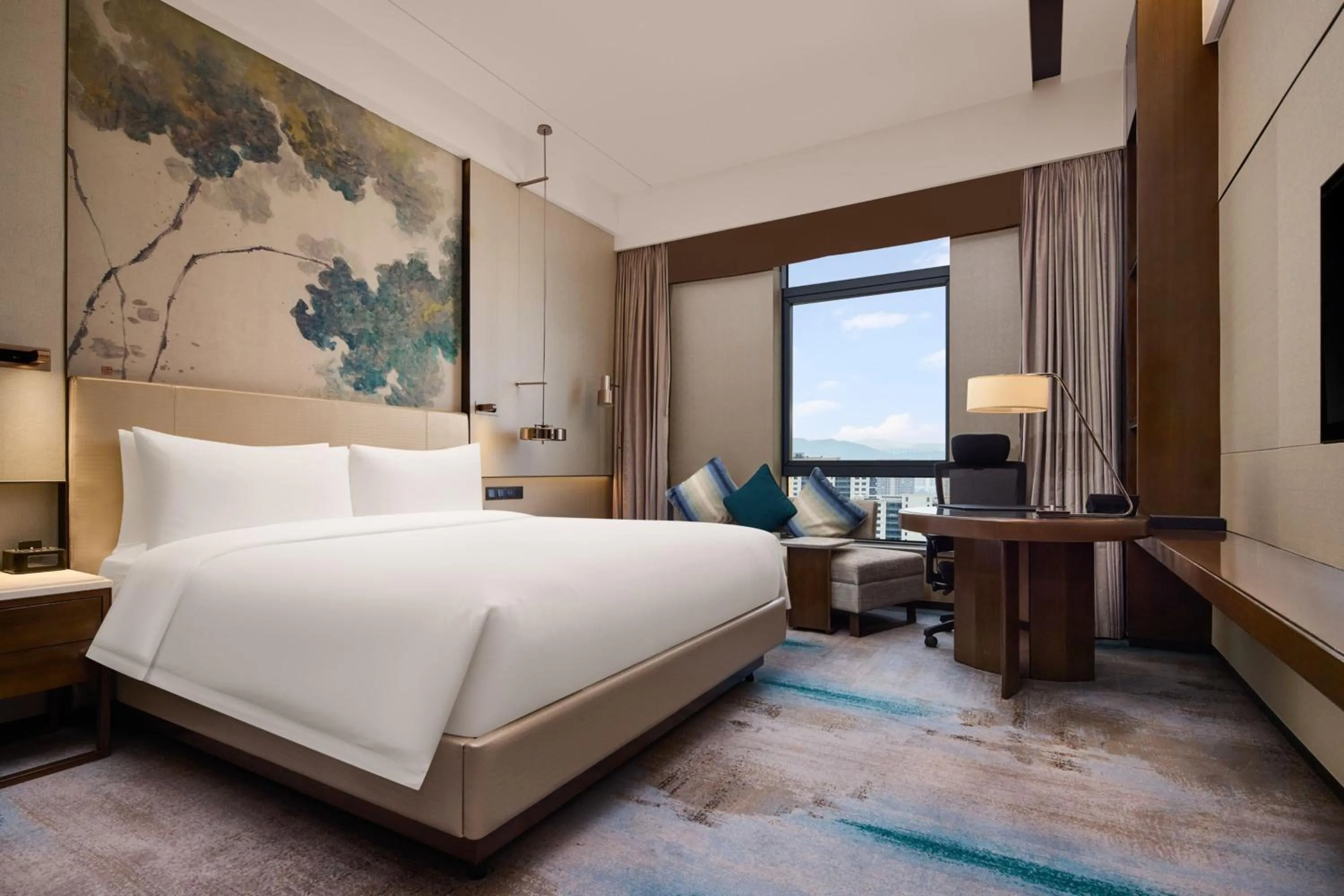 Photo of the whole room, Bed in Grand New Century Hotel, Hangzhou Boao, A Tribute Portfolio Hotel