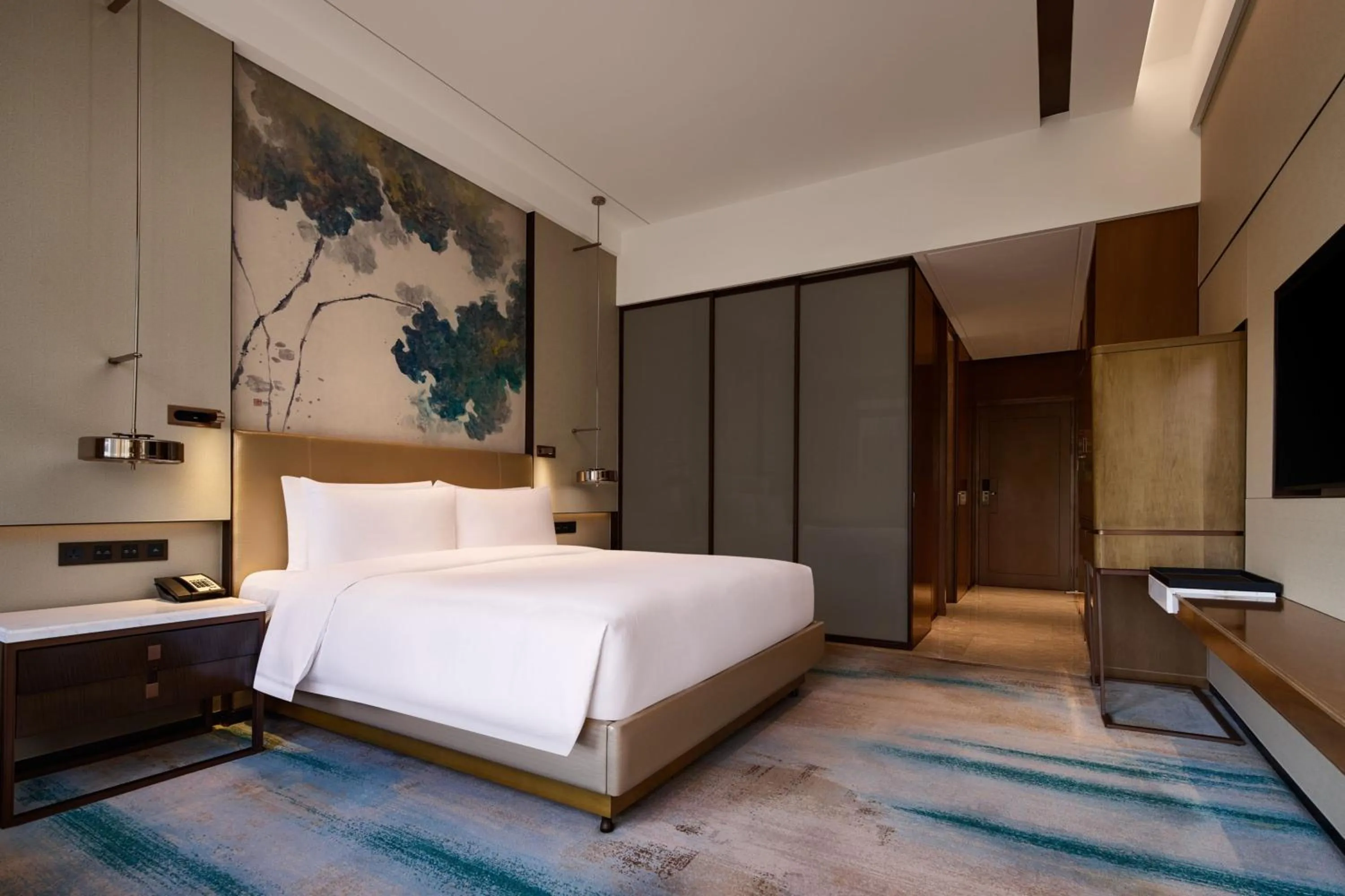 Photo of the whole room, Bed in Grand New Century Hotel, Hangzhou Boao, A Tribute Portfolio Hotel
