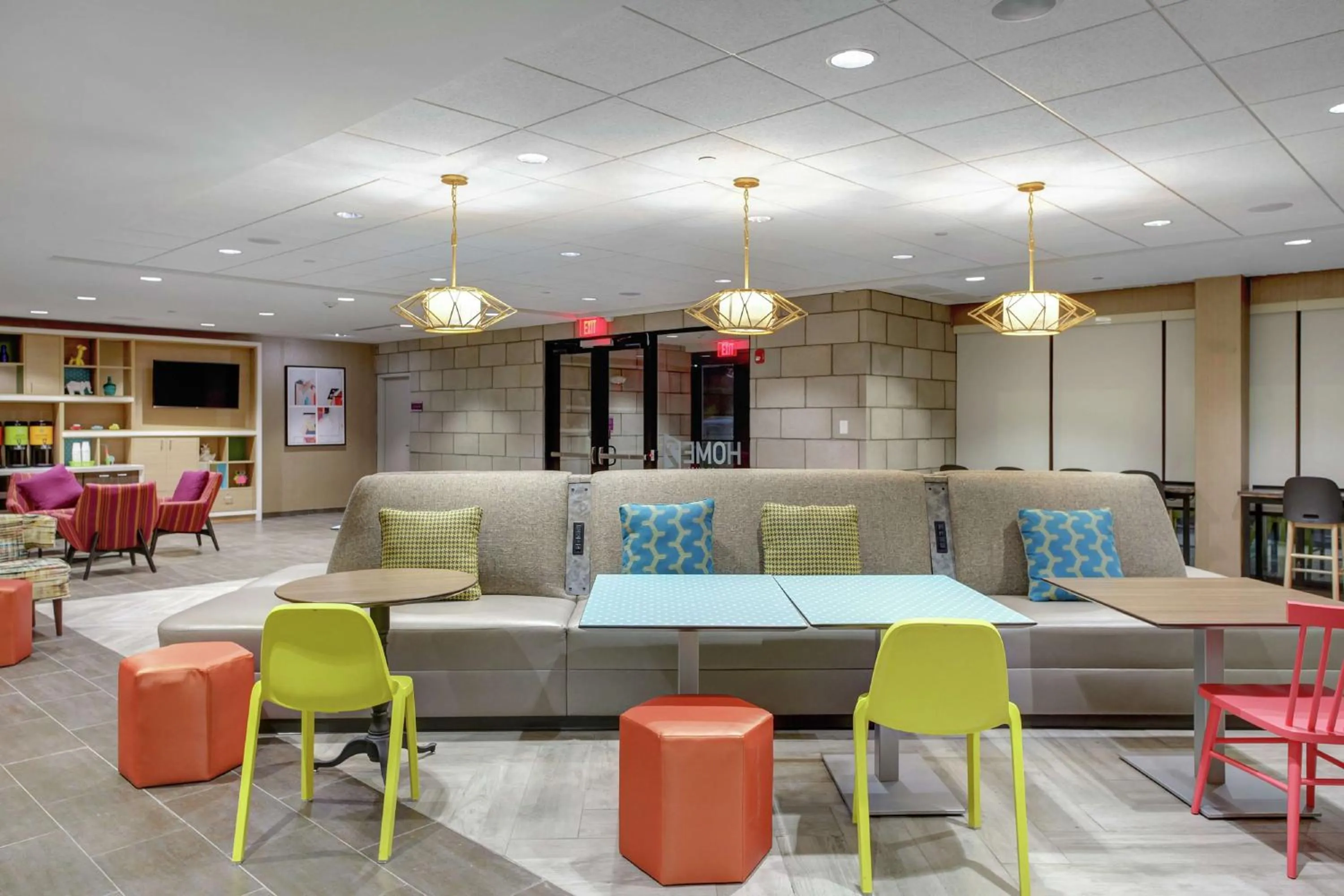 Lobby or reception in Home2 Suites By Hilton Louisville Airport Expo Center