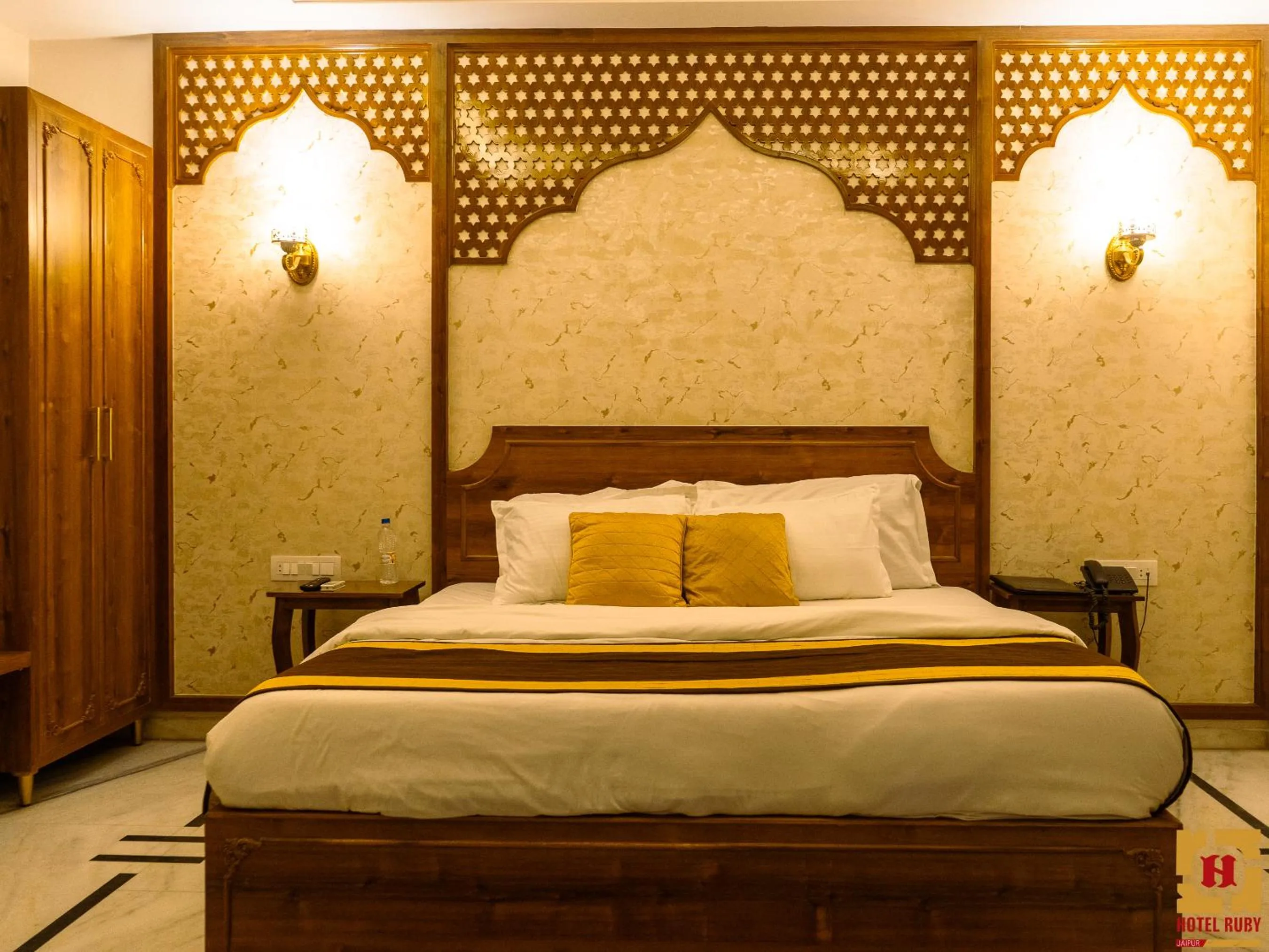 Bedroom, Bed in Hotel Ruby