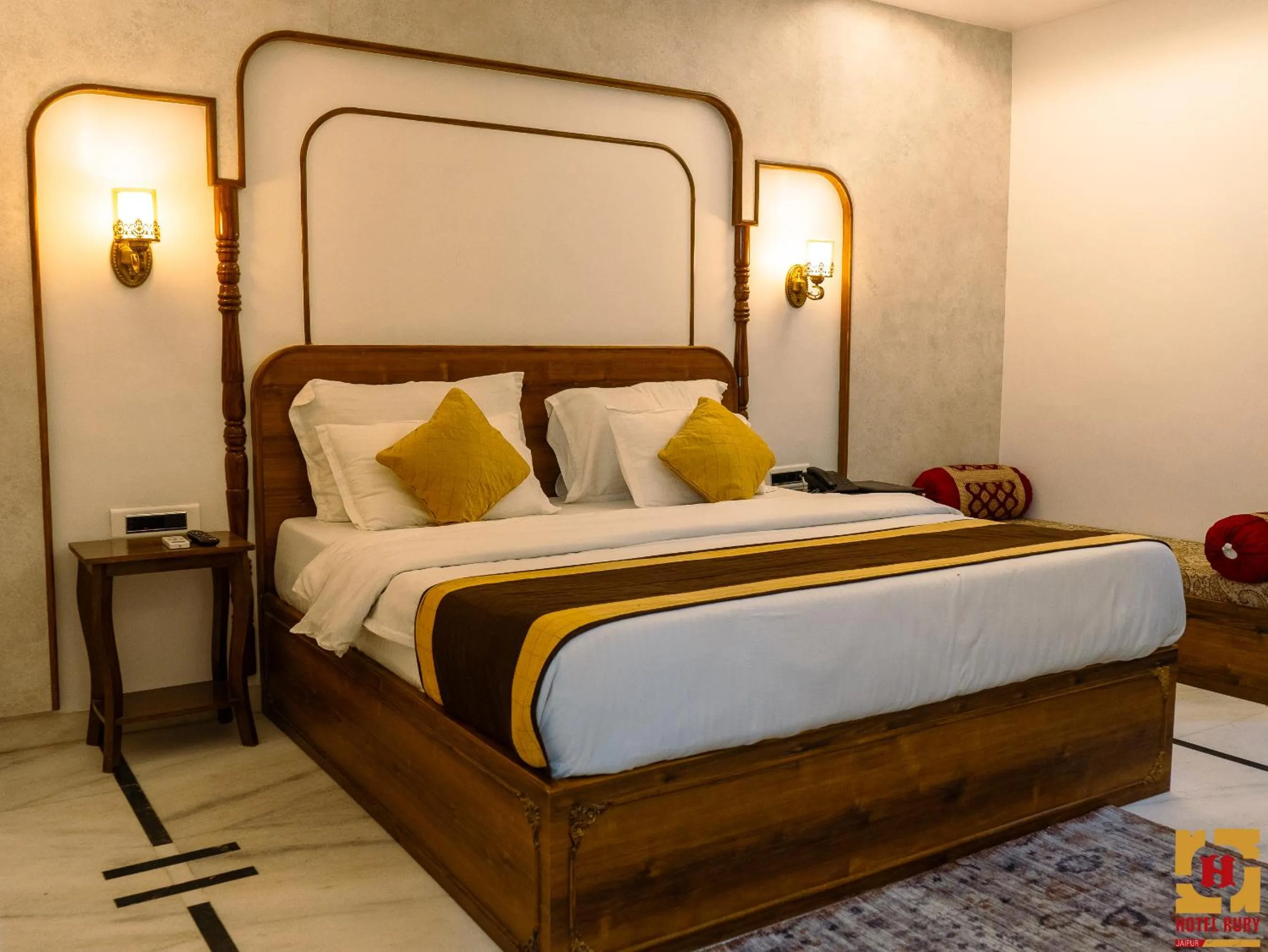 Bedroom, Bed in Hotel Ruby