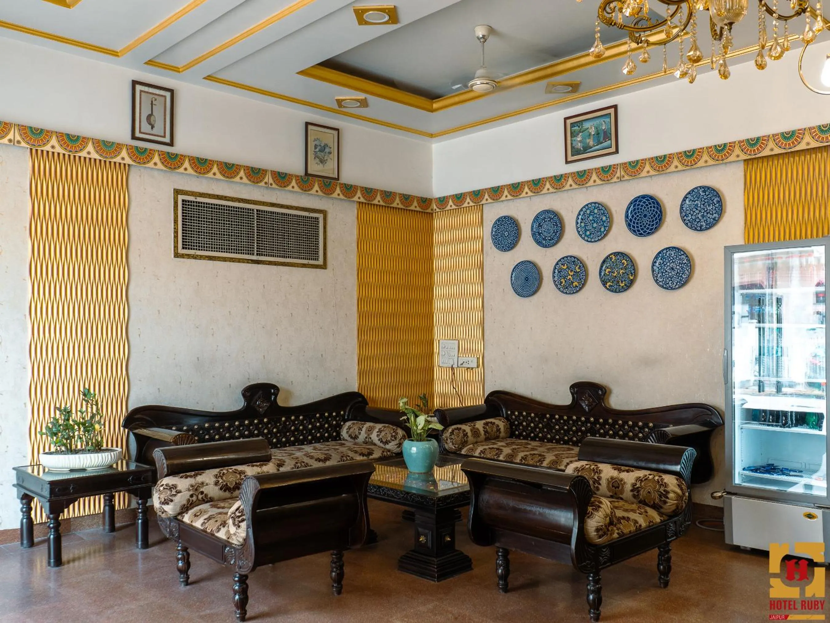 Lobby or reception in Hotel Ruby