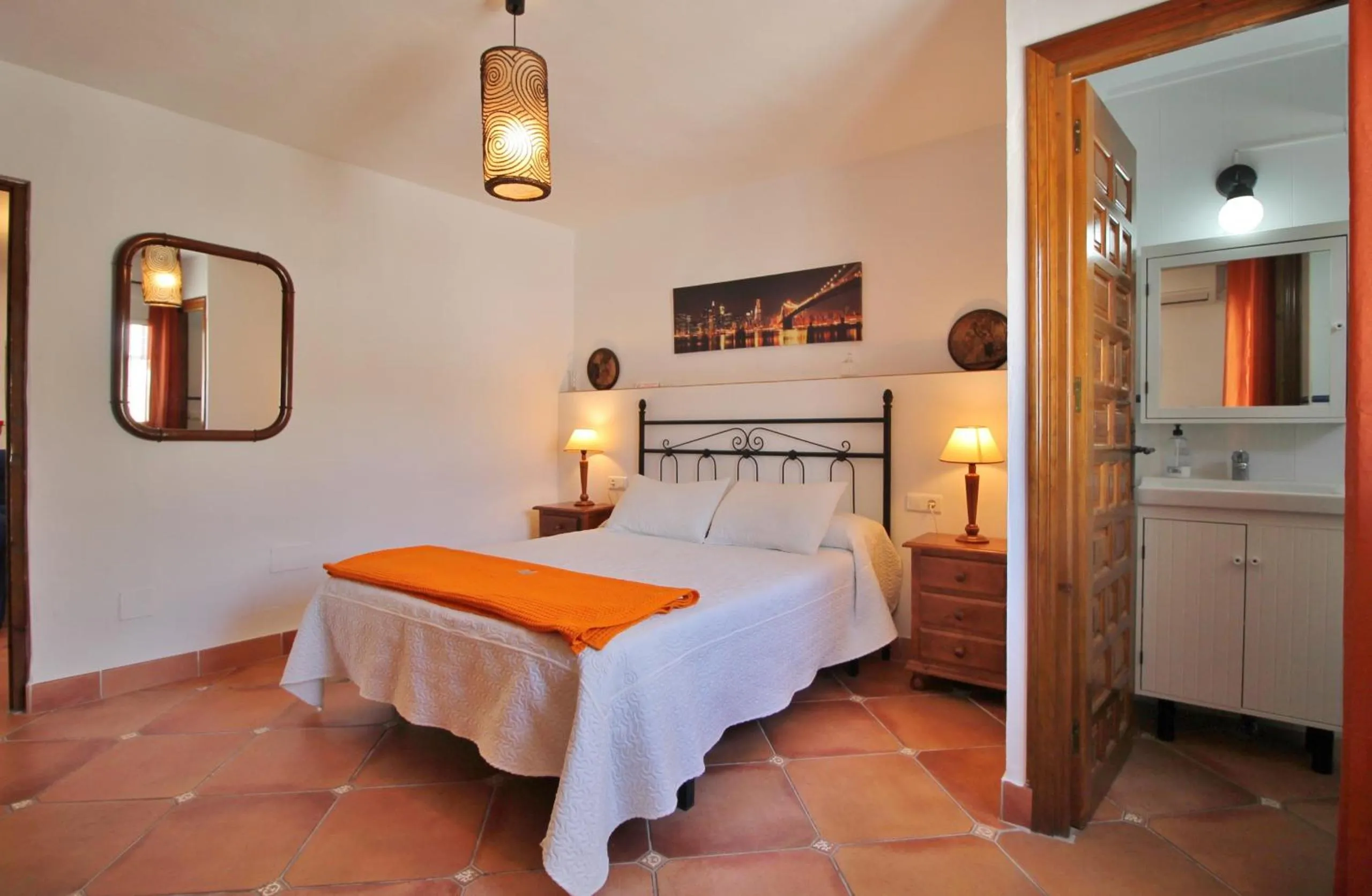 Bed in Villa Jeromo SpainSunRentals 1004
