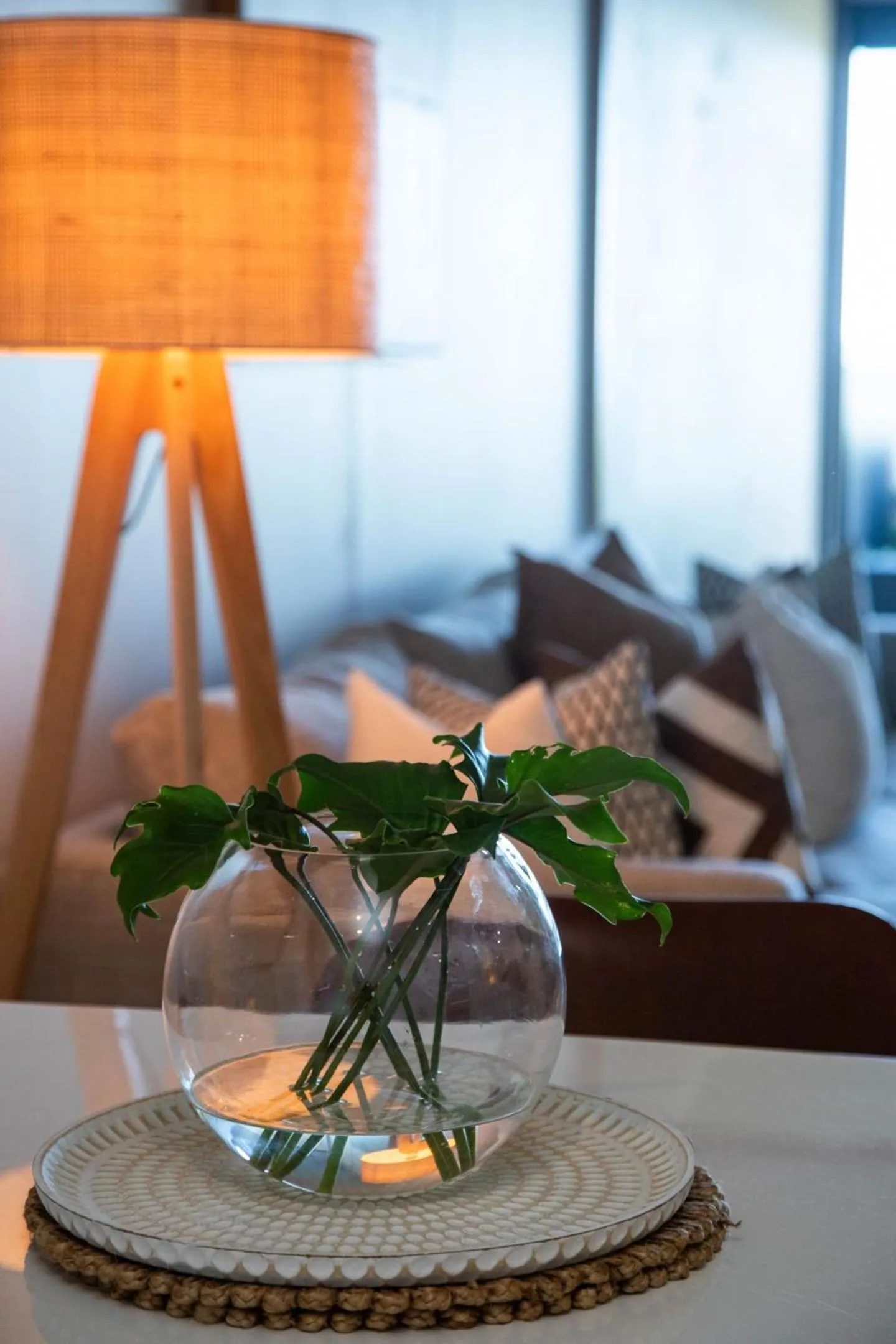 Living room in Lennox Holiday Apartments