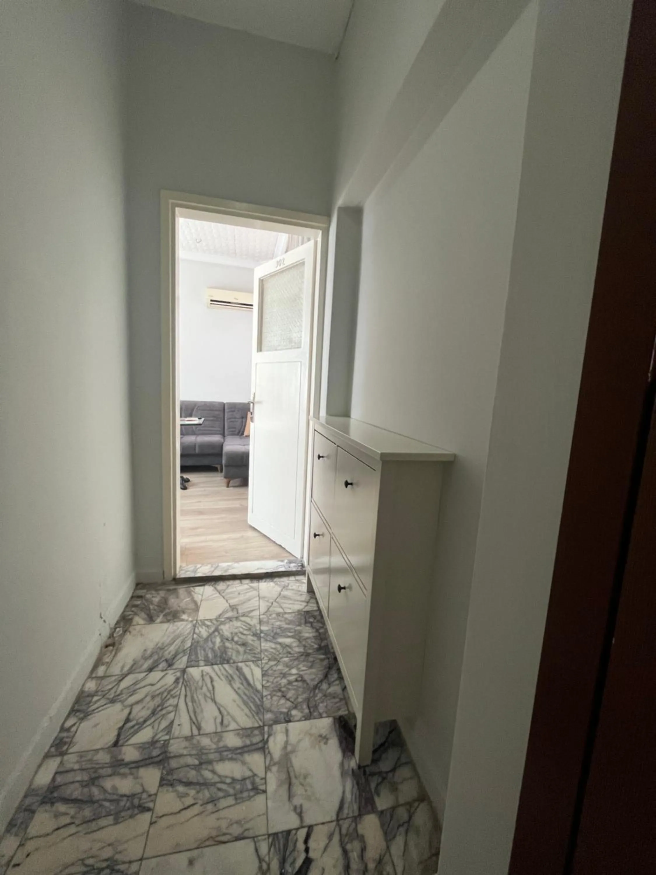 Living room, Bed in Erkal Pension