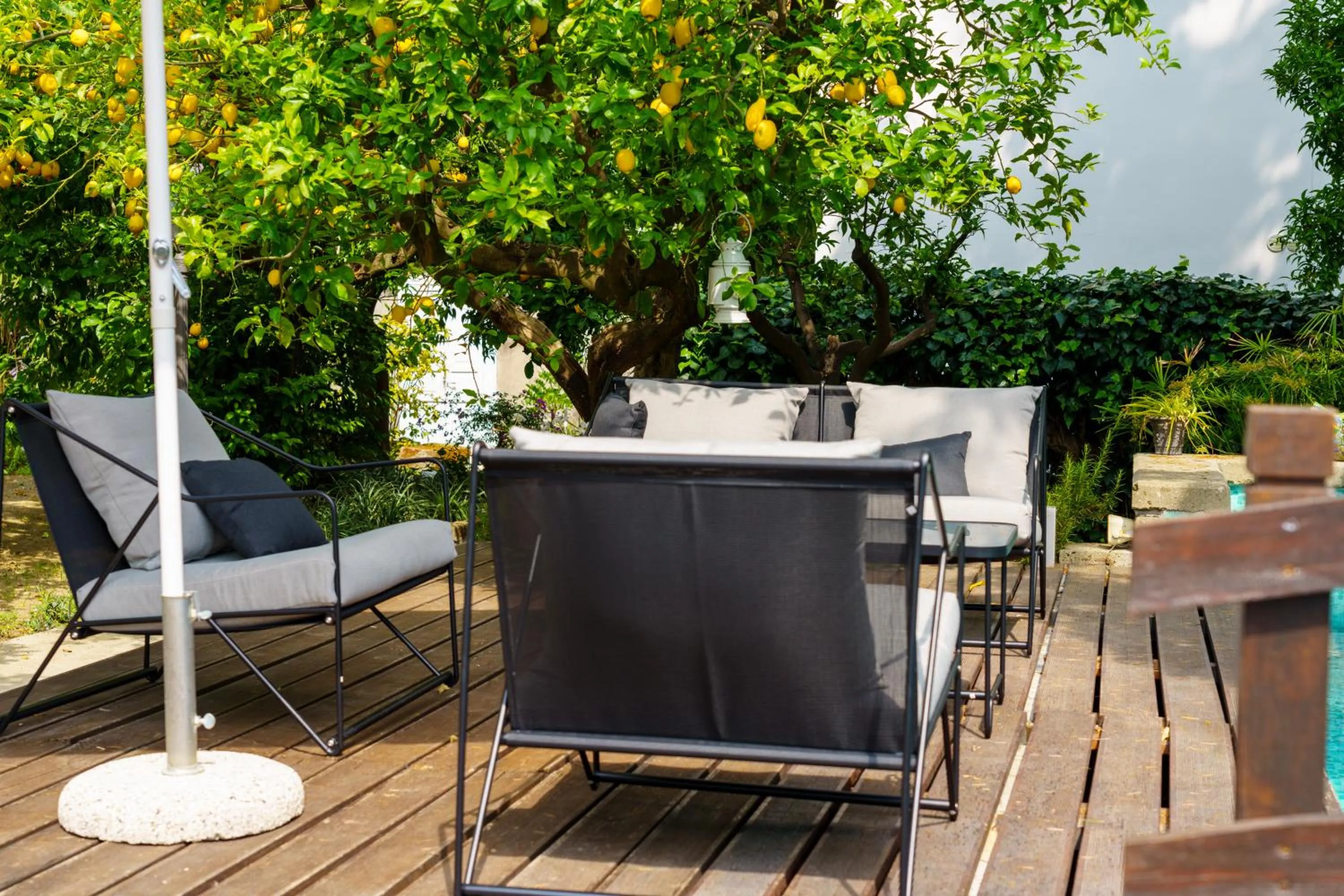 Garden in Villa Manning Relais