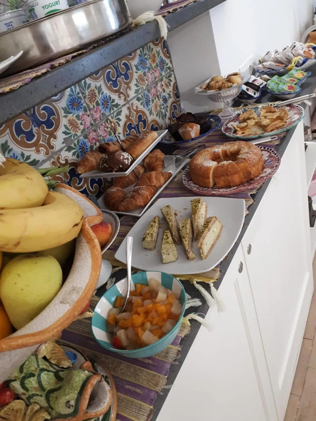 Breakfast in Villa Manning Relais