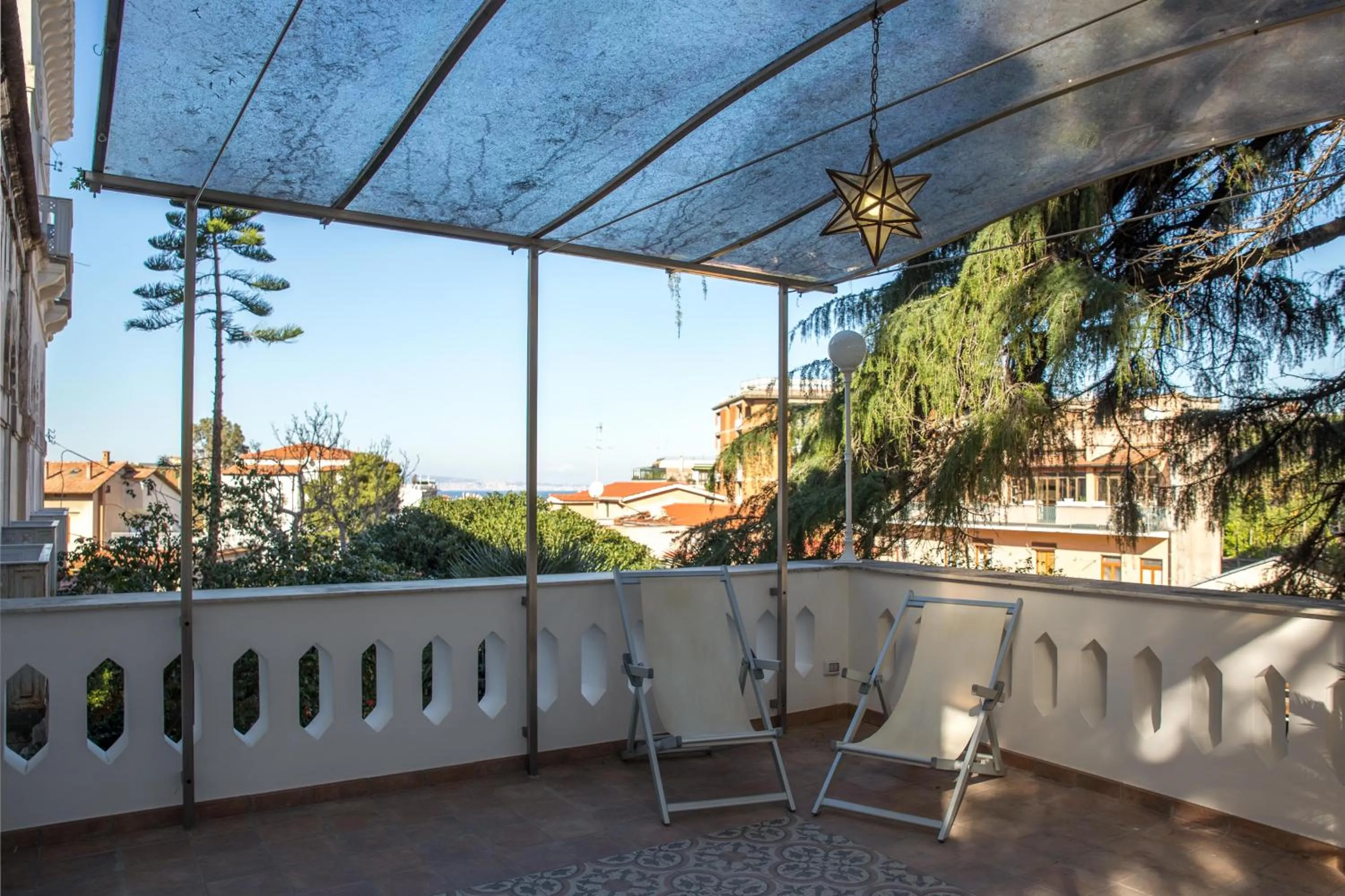 Balcony/Terrace in Villa Manning Relais