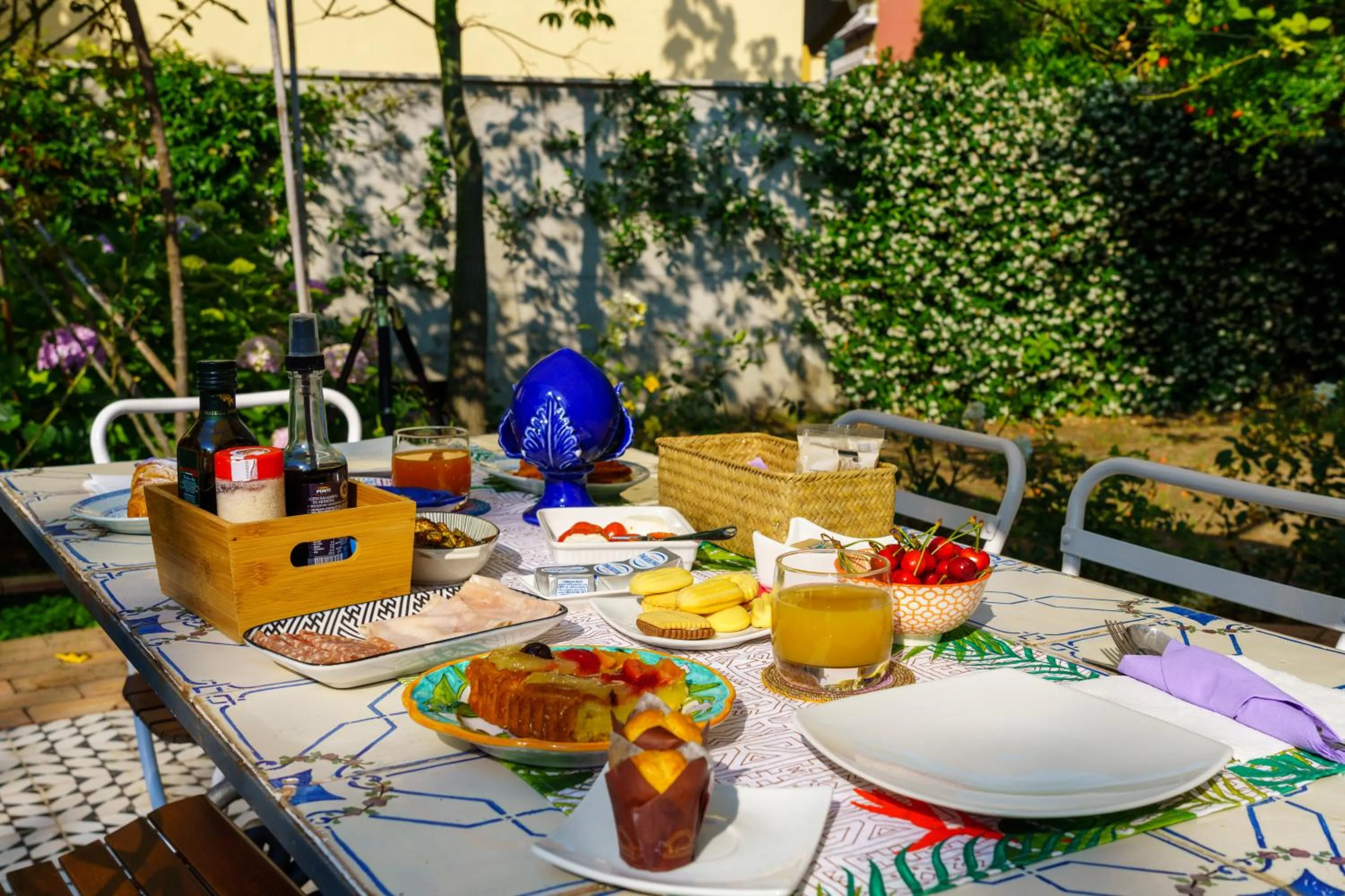 Continental breakfast in Villa Manning Relais