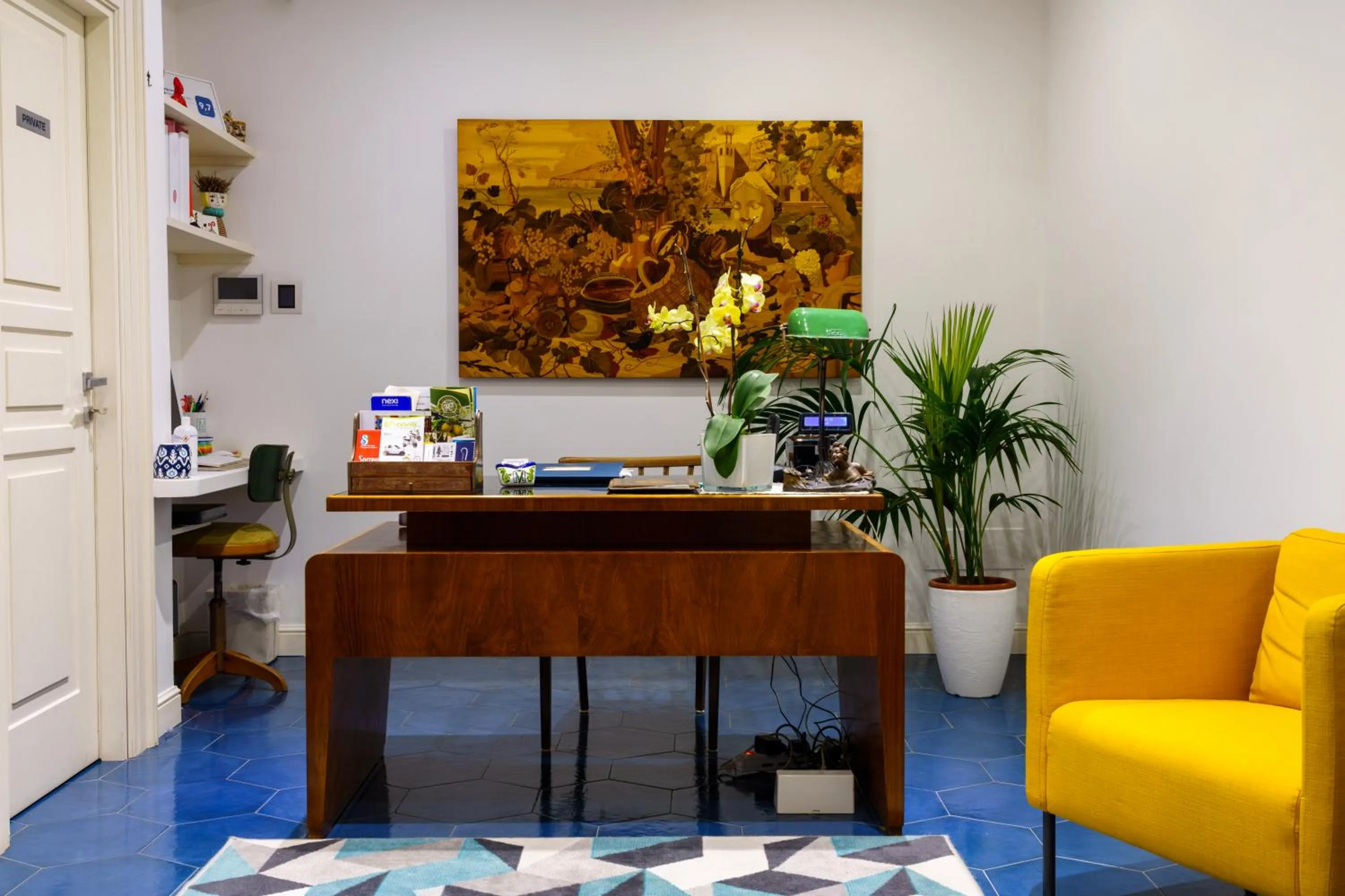 Lobby or reception in Villa Manning Relais