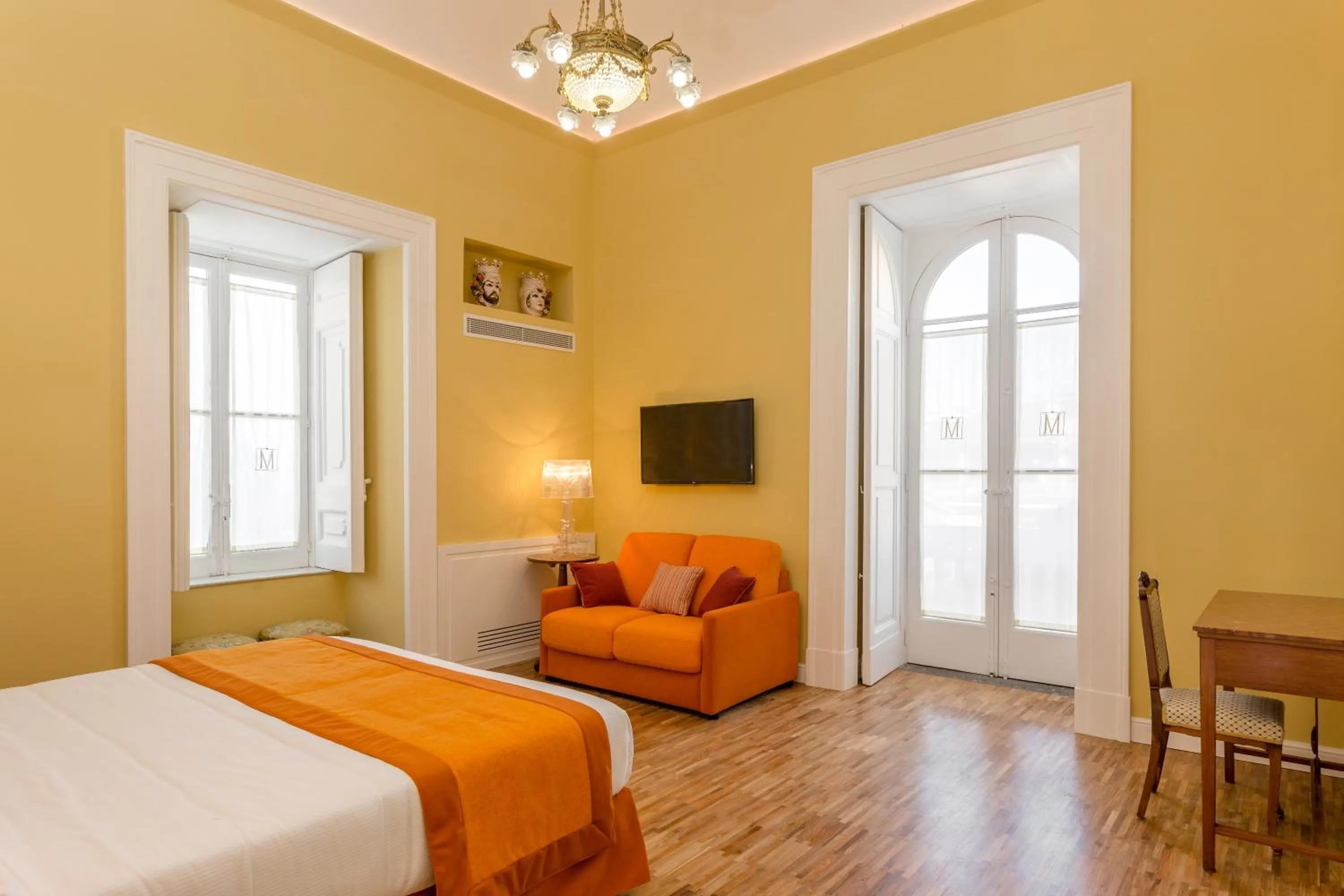 Bedroom in Villa Manning Relais