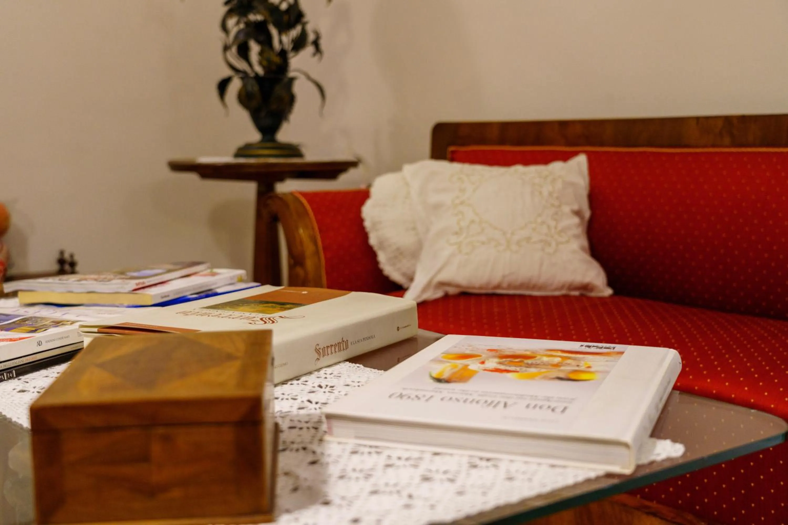 Living room in Villa Manning Relais