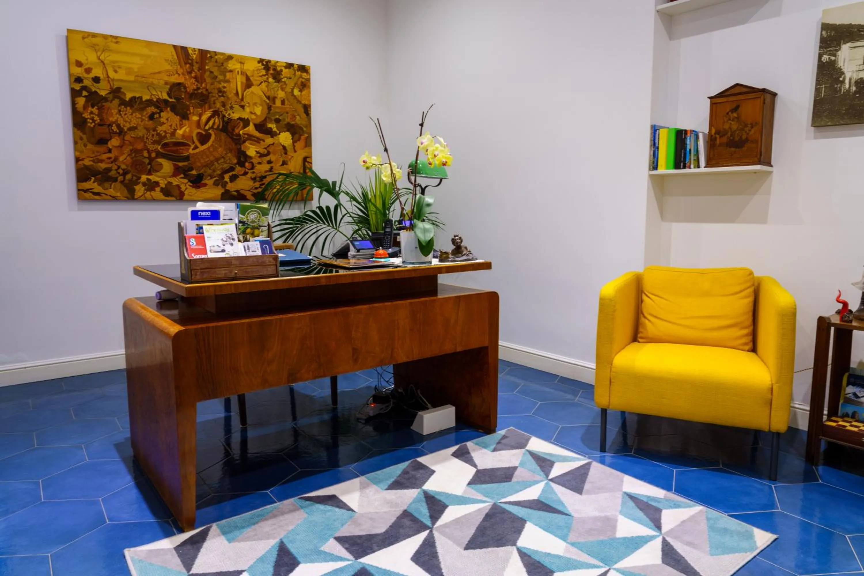 Lobby or reception in Villa Manning Relais