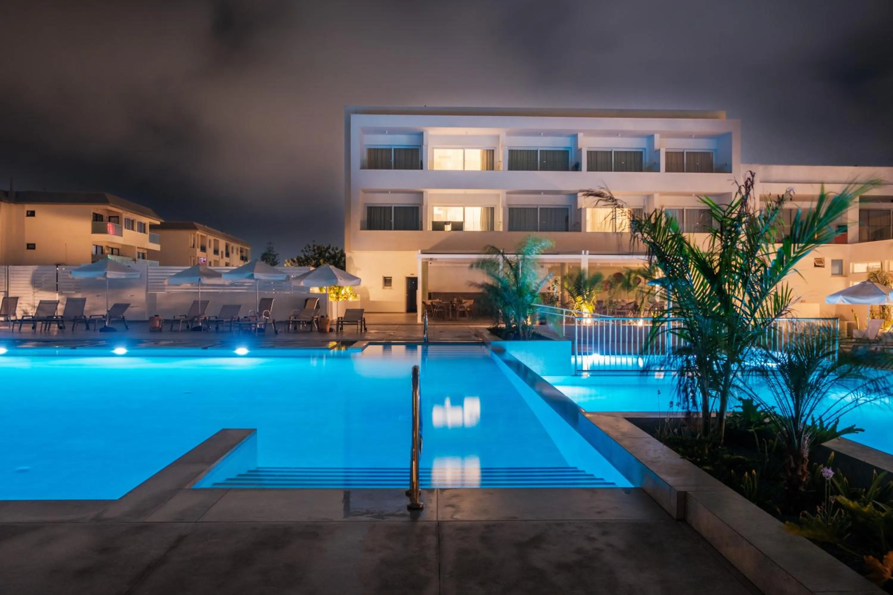 Swimming pool in Abacus Suites