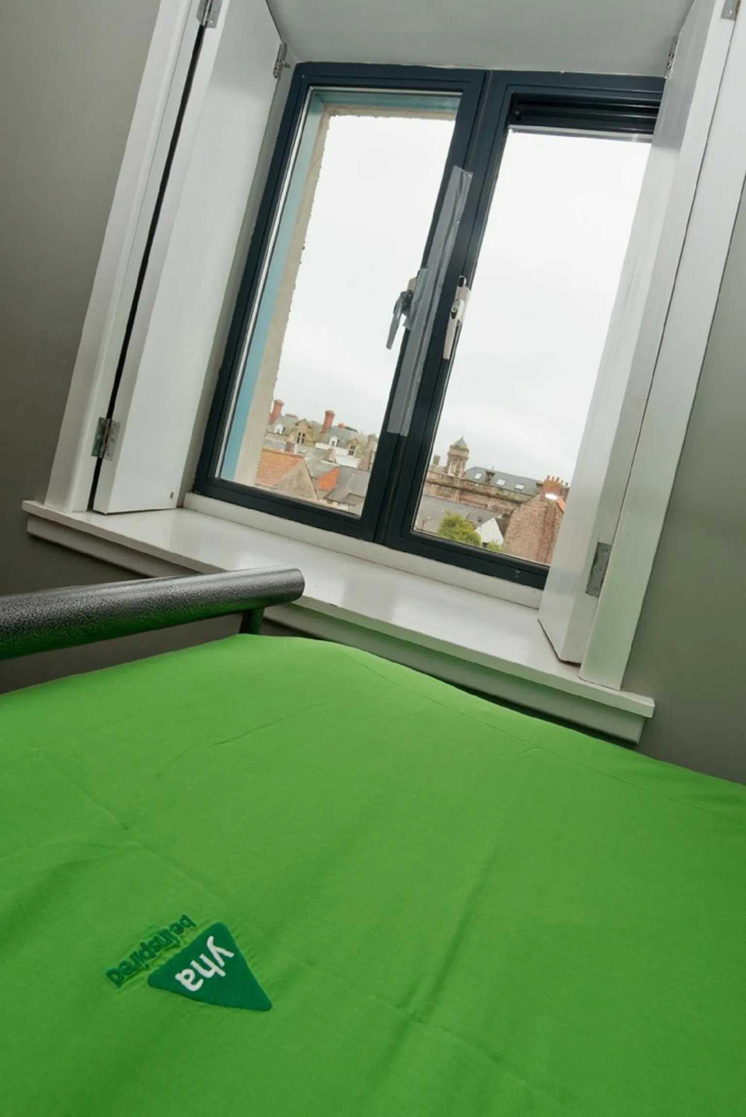 Bed in YHA Berwick