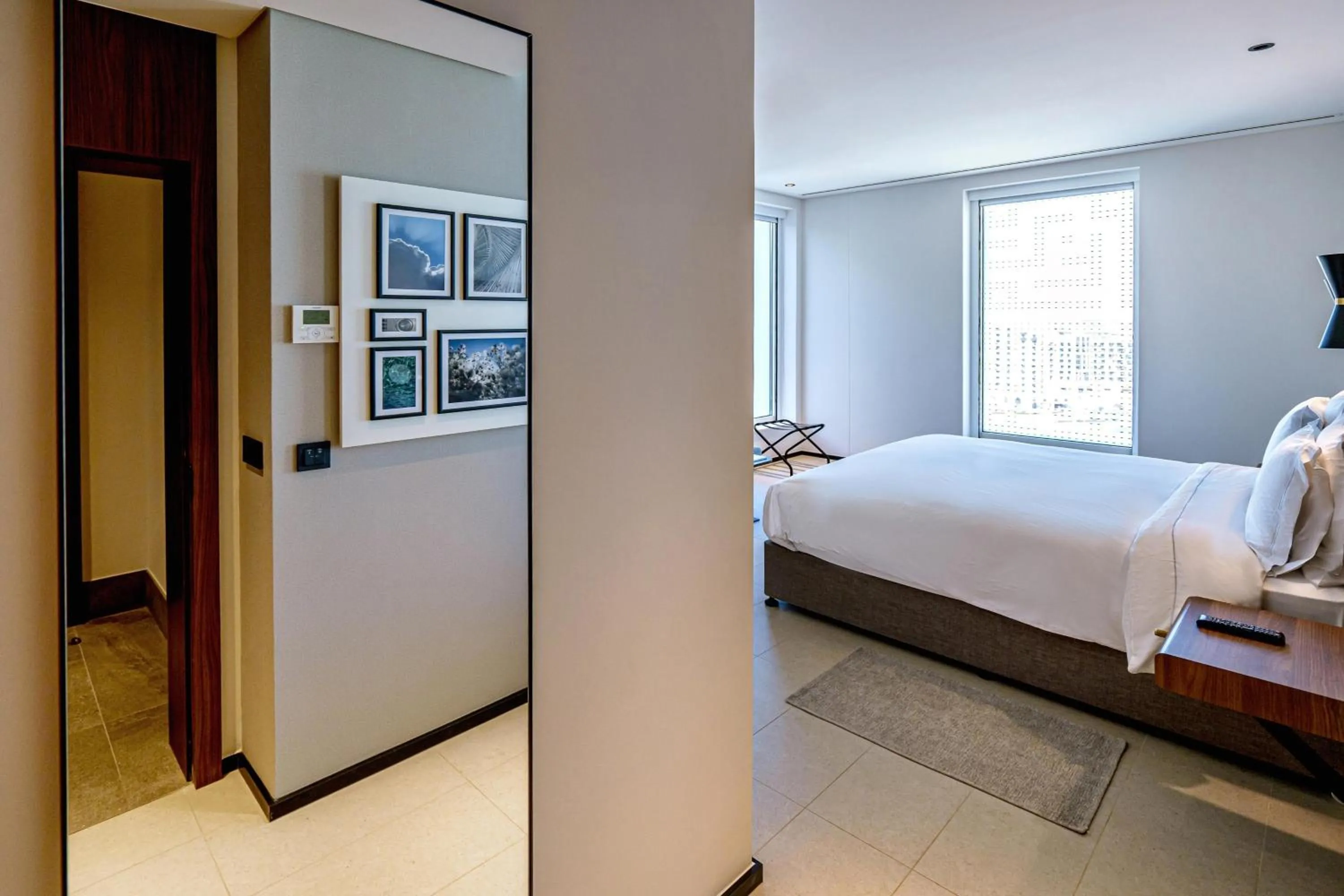 Photo of the whole room, Bed in FORM Hotel Al Jaddaf, Dubai, a Member of Design Hotels