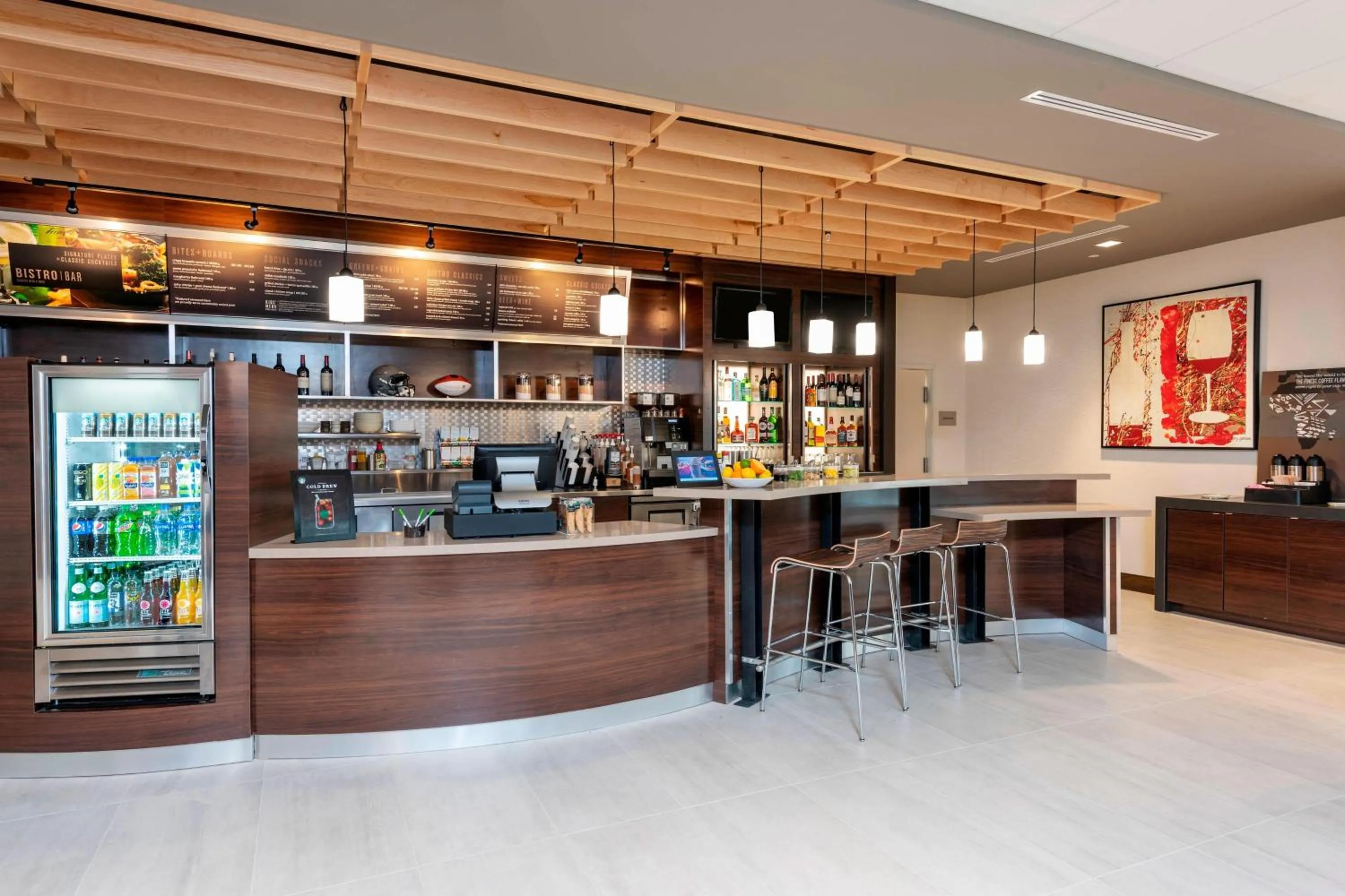 Lounge or bar in Courtyard by Marriott Cleveland Elyria