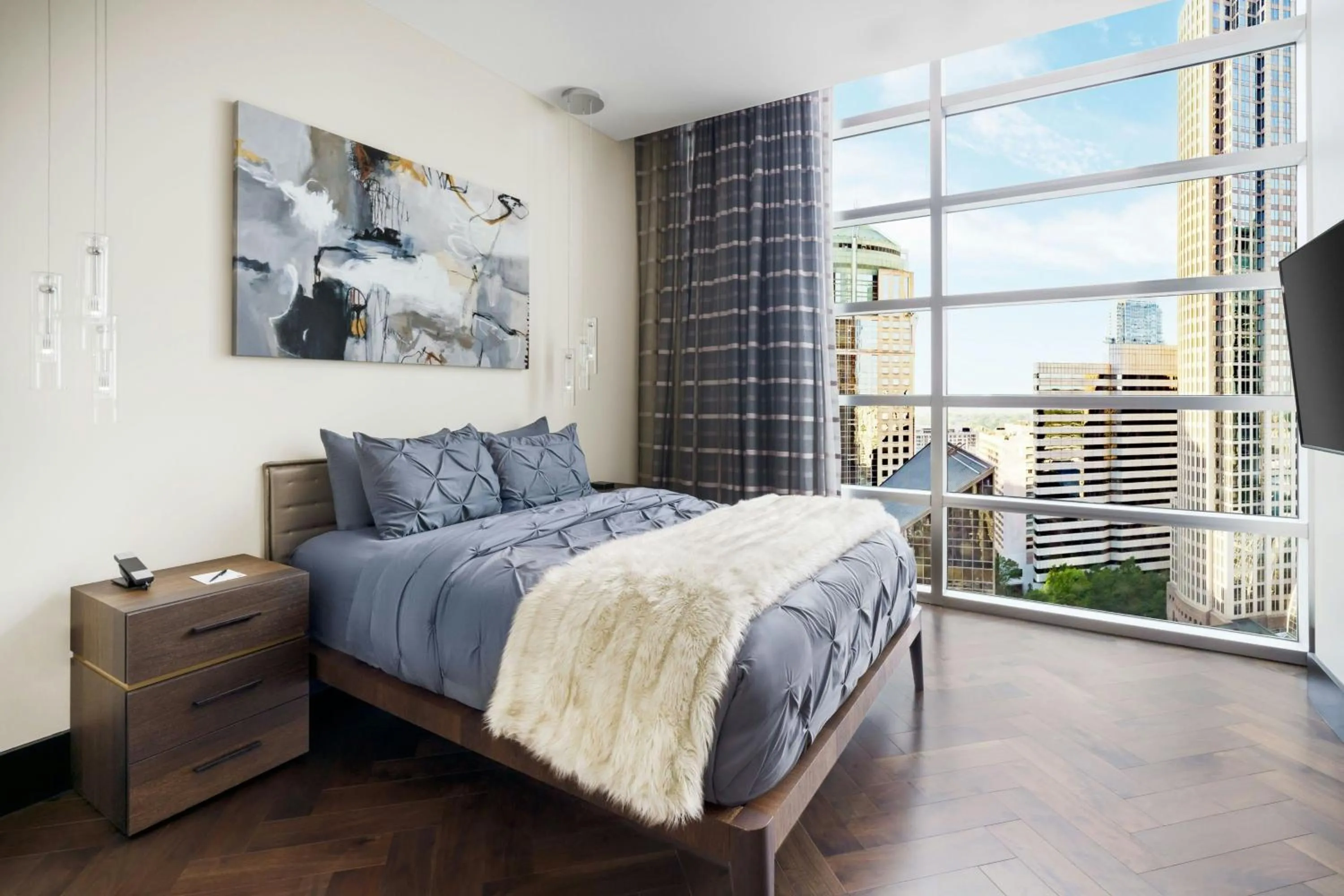 Bedroom, Bed in AC Hotel by Marriott Charlotte City Center