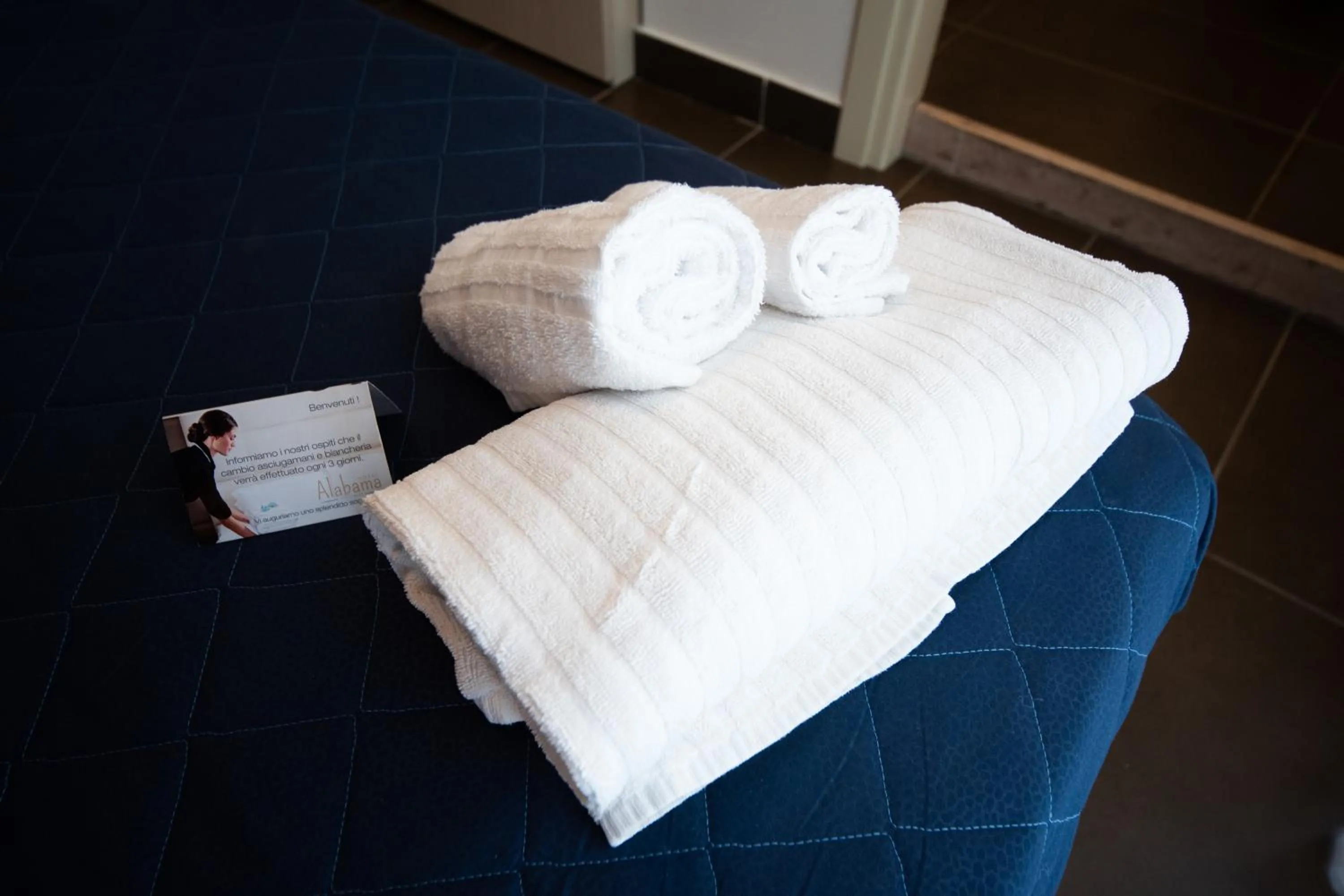 Bed in Hotel Alabama