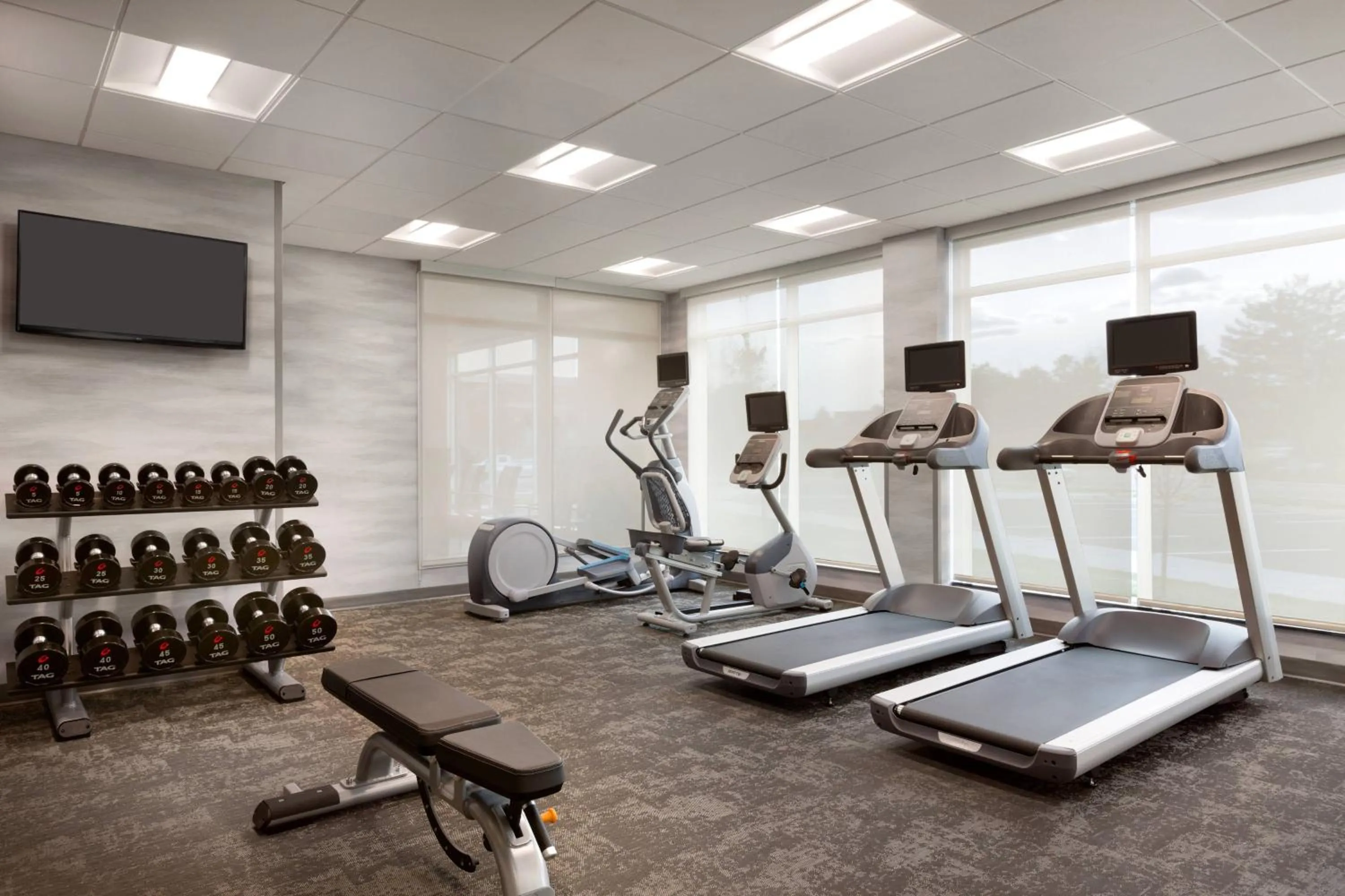 Fitness centre/facilities in Fairfield Inn & Suites by Marriott Boulder Longmont