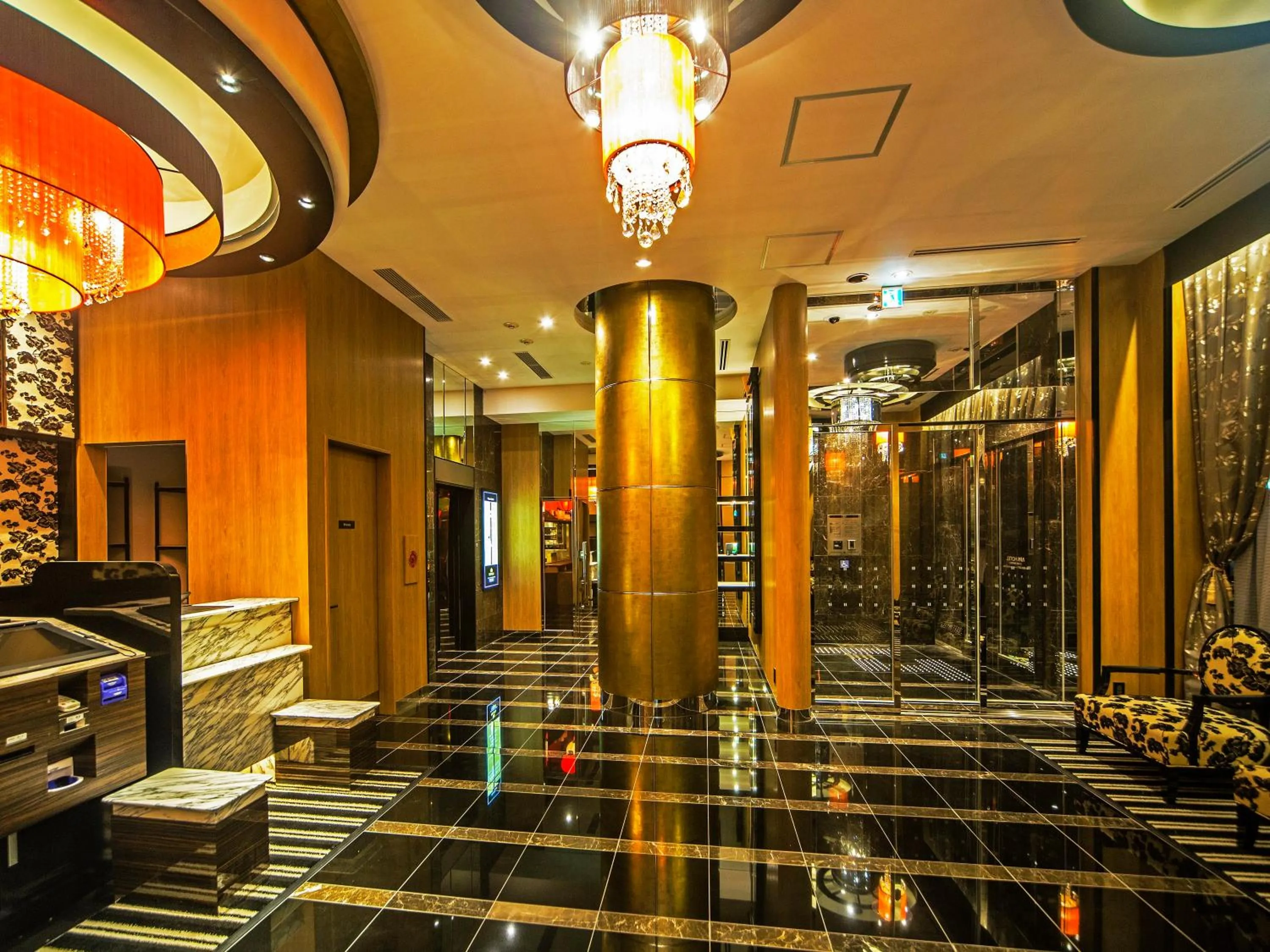 Lobby or reception in APA Hotel Nihombashi Bakurocho Ekikita