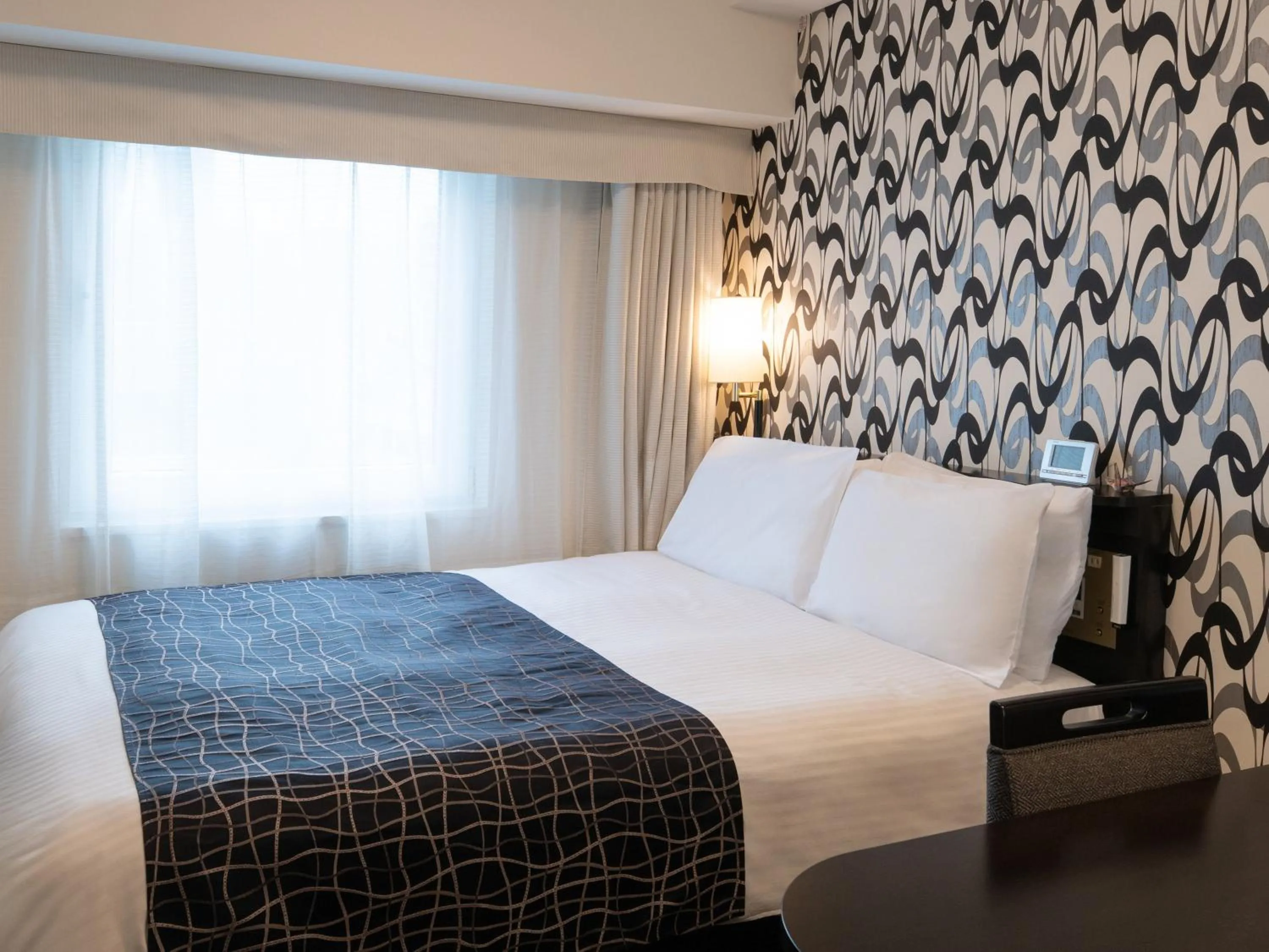 Bed in APA Hotel Nihombashi Bakurocho Ekikita